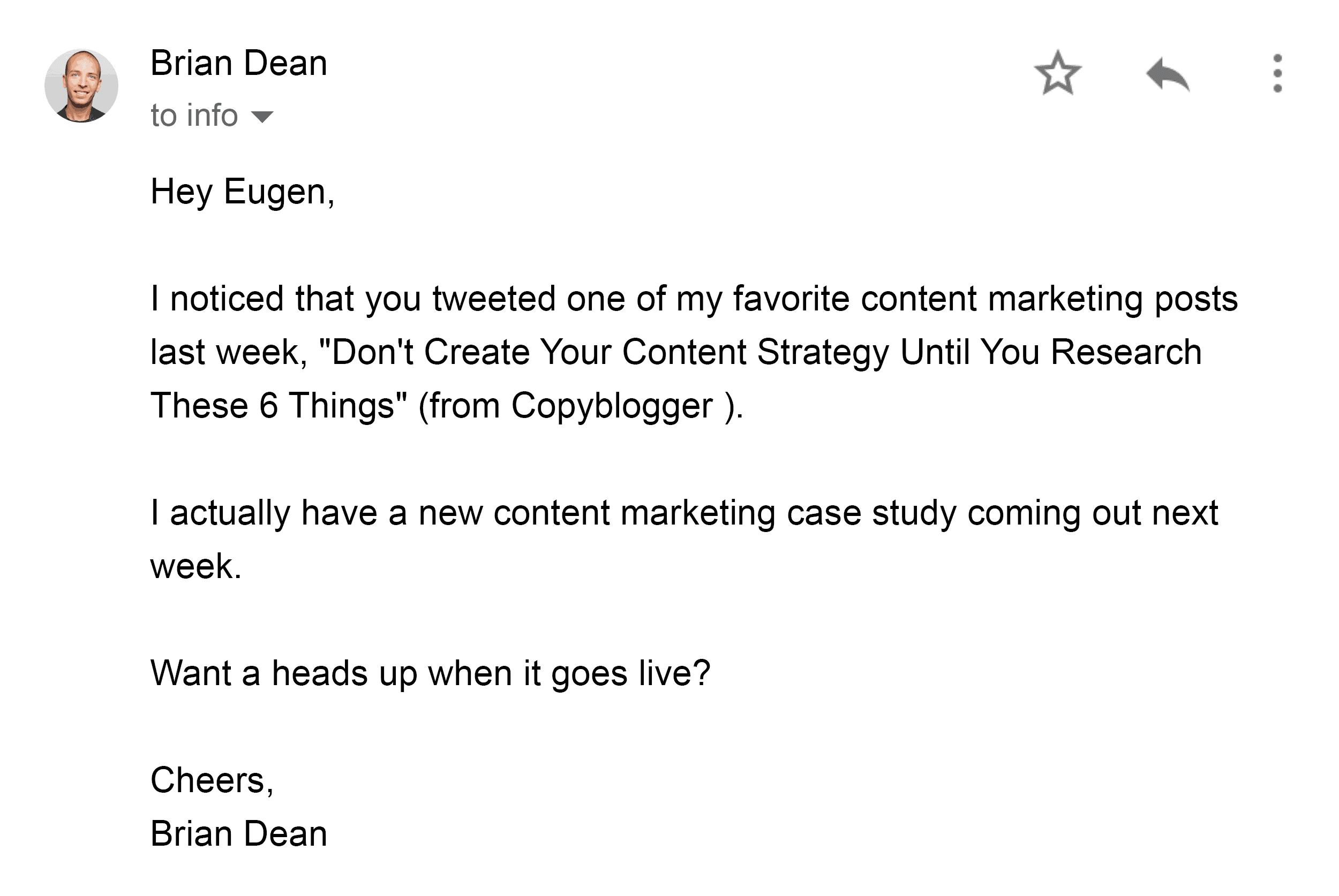 New Study Heads Up Email