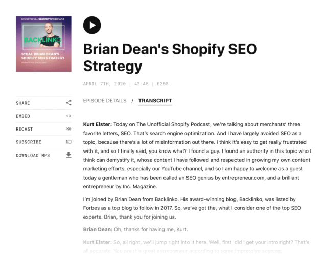 How to Create SEO-Friendly Podcast Show Notes