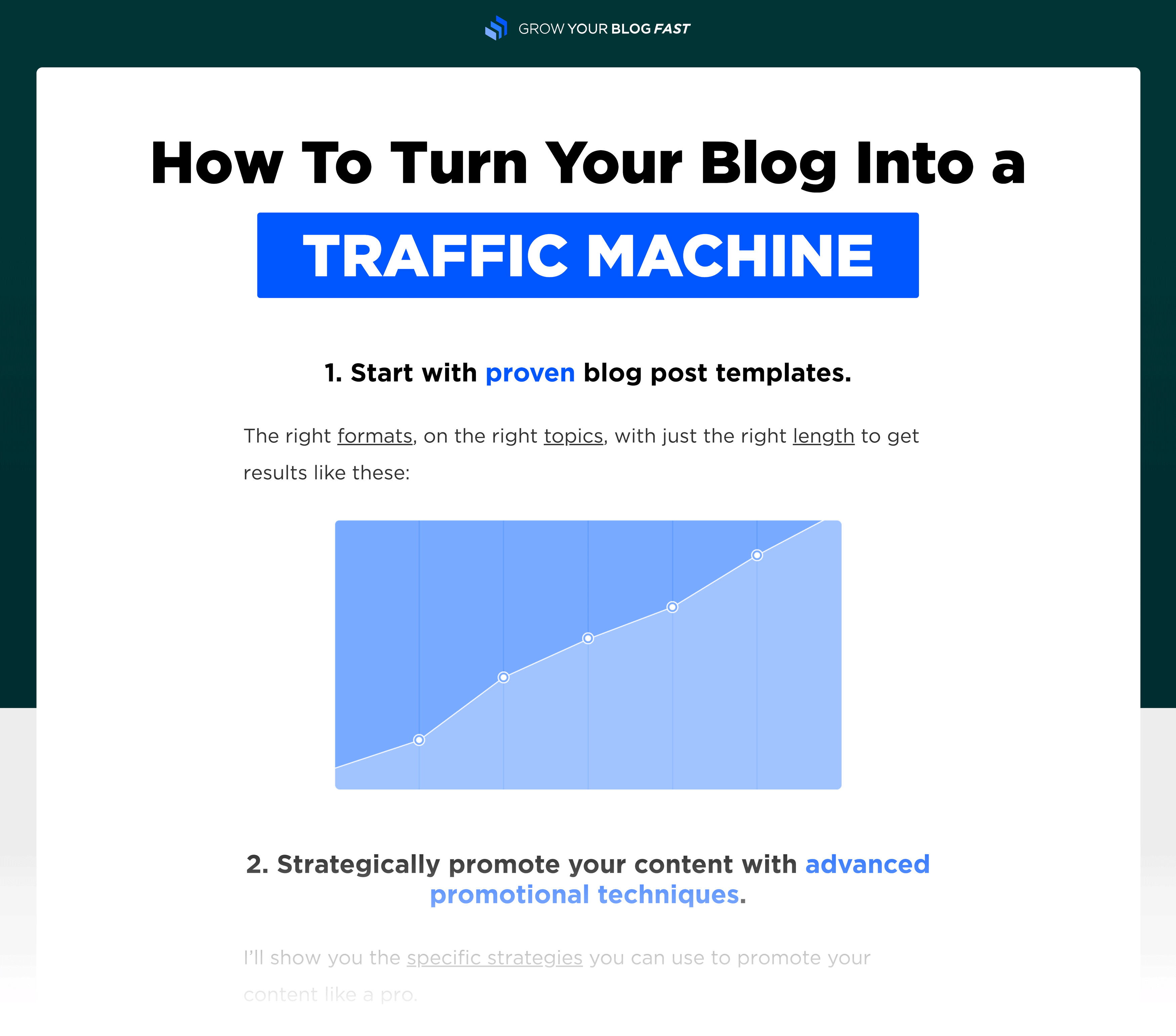 Grow Your Blog Fast – Home Above Fold