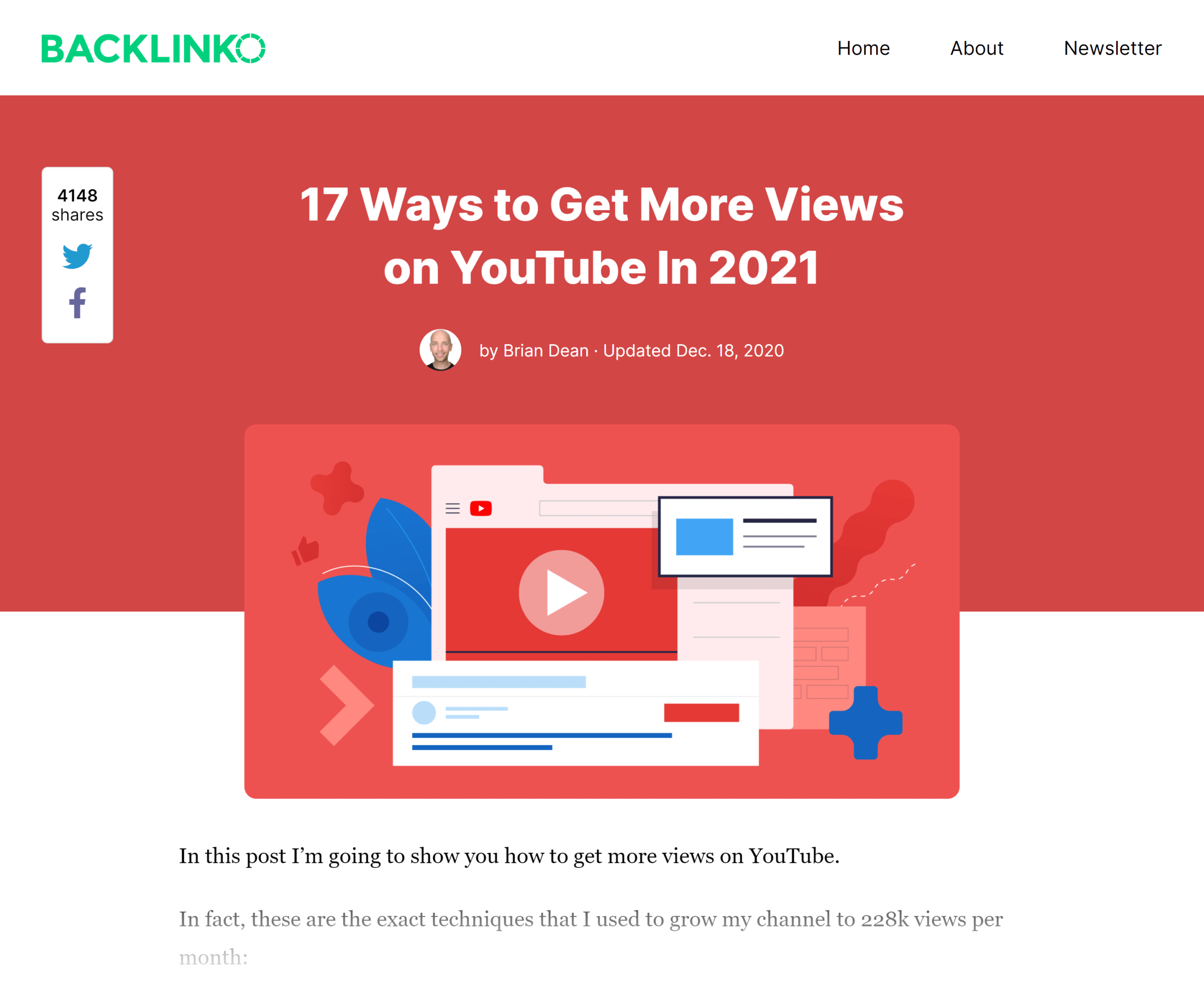 Backlinko – Get YouTube views