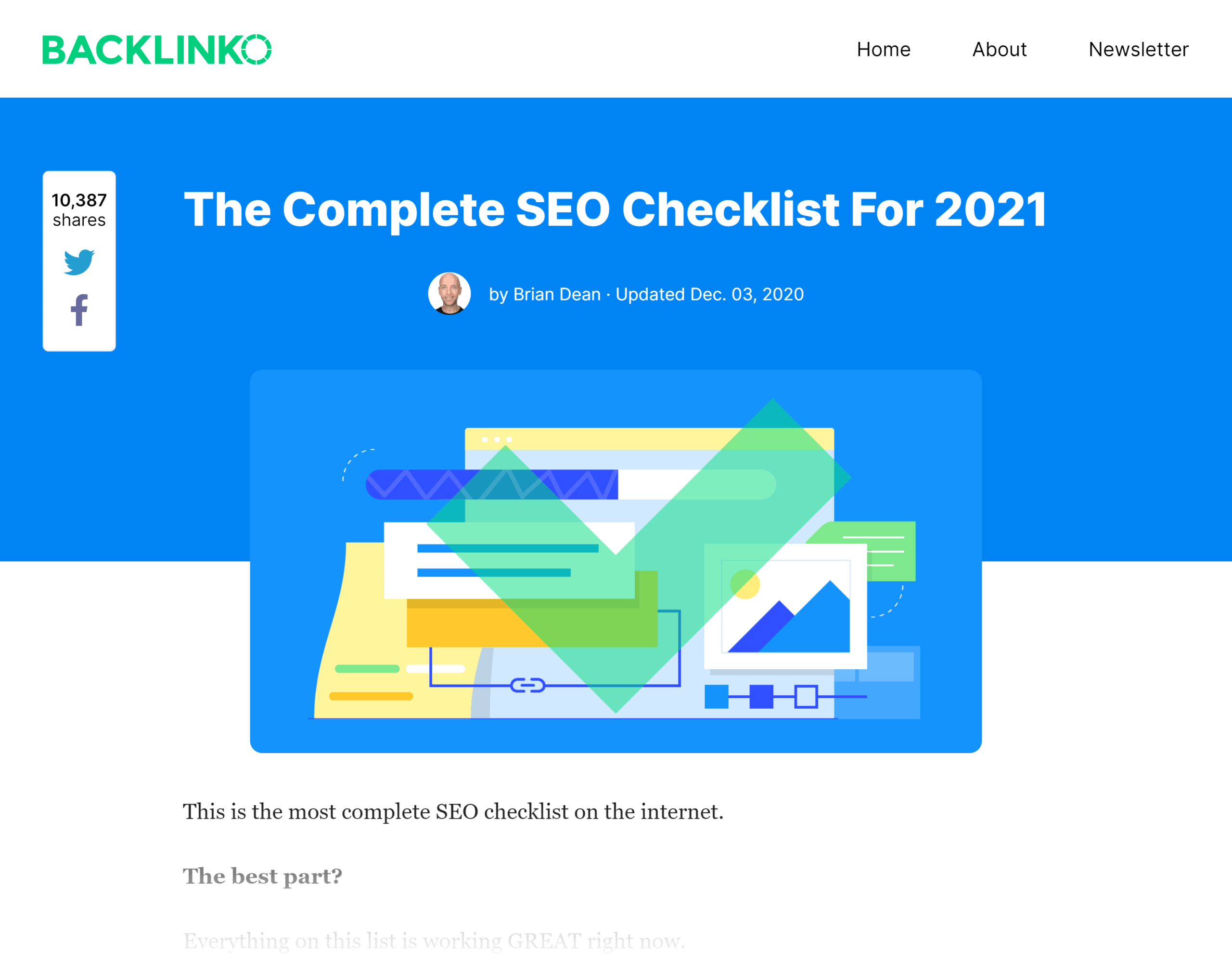 Backlinko – รายการตรวจสอบ SEO