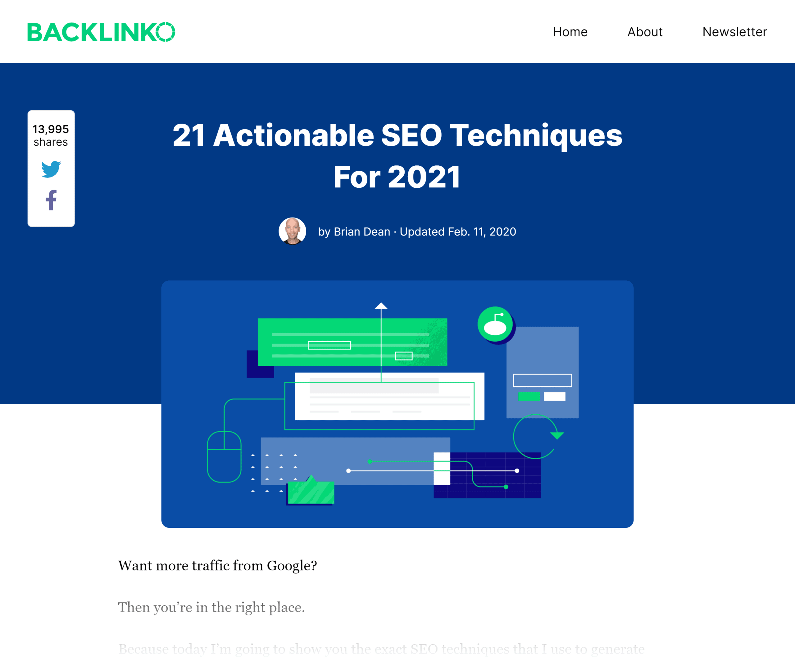 Backlinko – SEO techniques