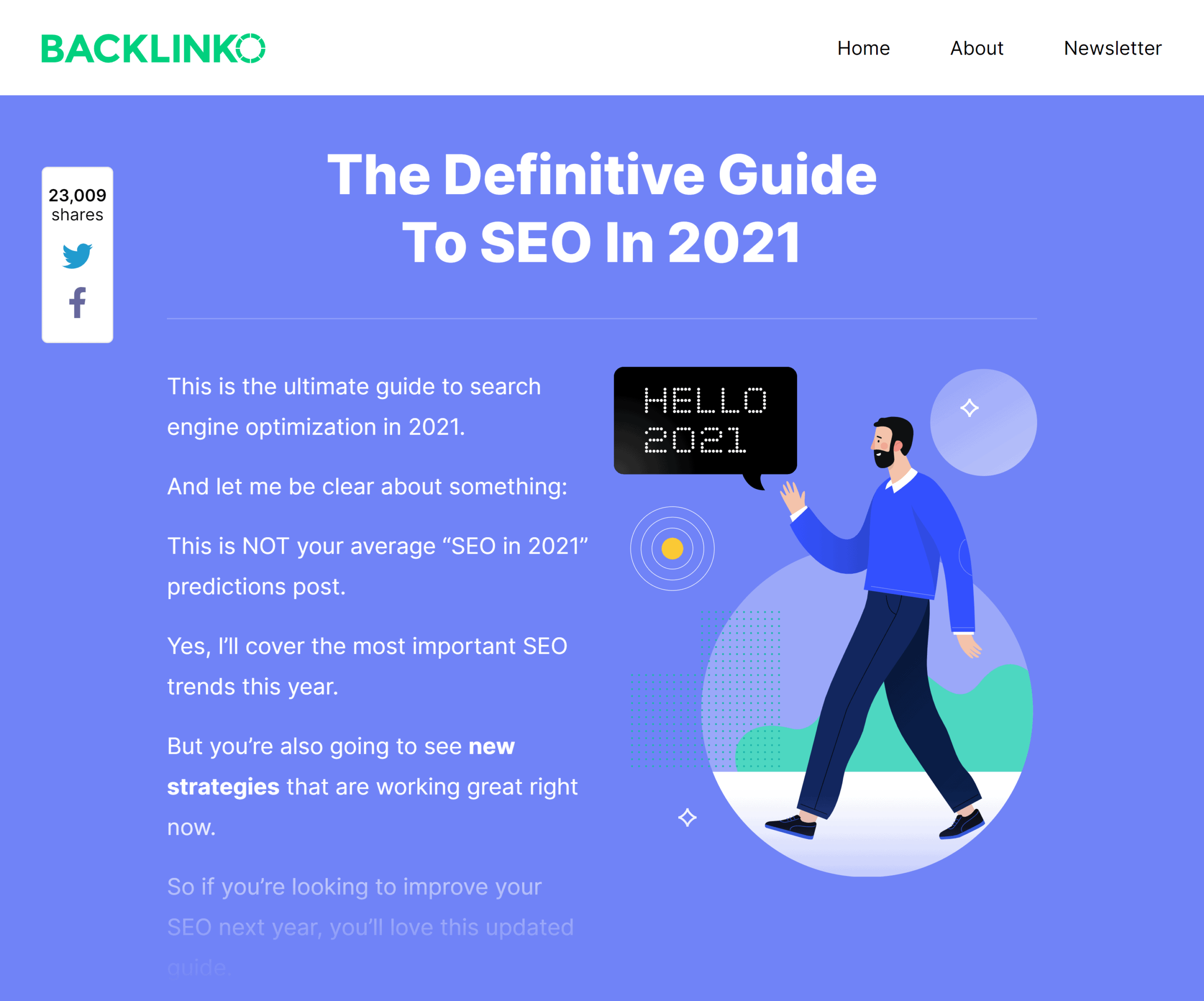 Backlinko – SEO este ano