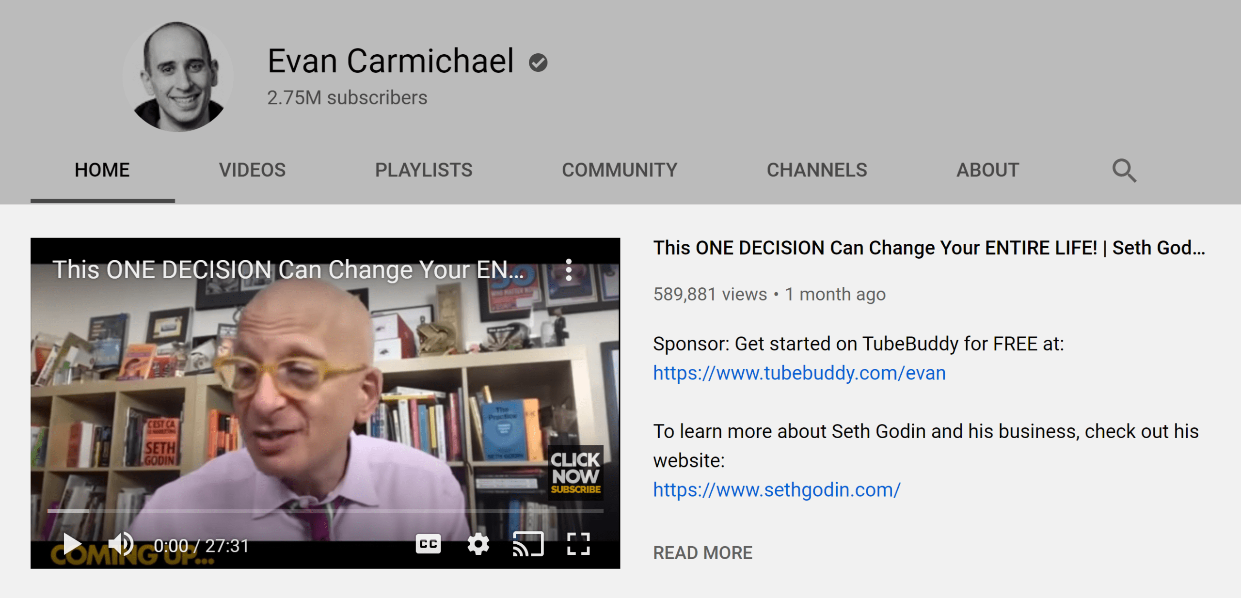 Evan Carmichael – Featured video Evan Carmichael – Featured video