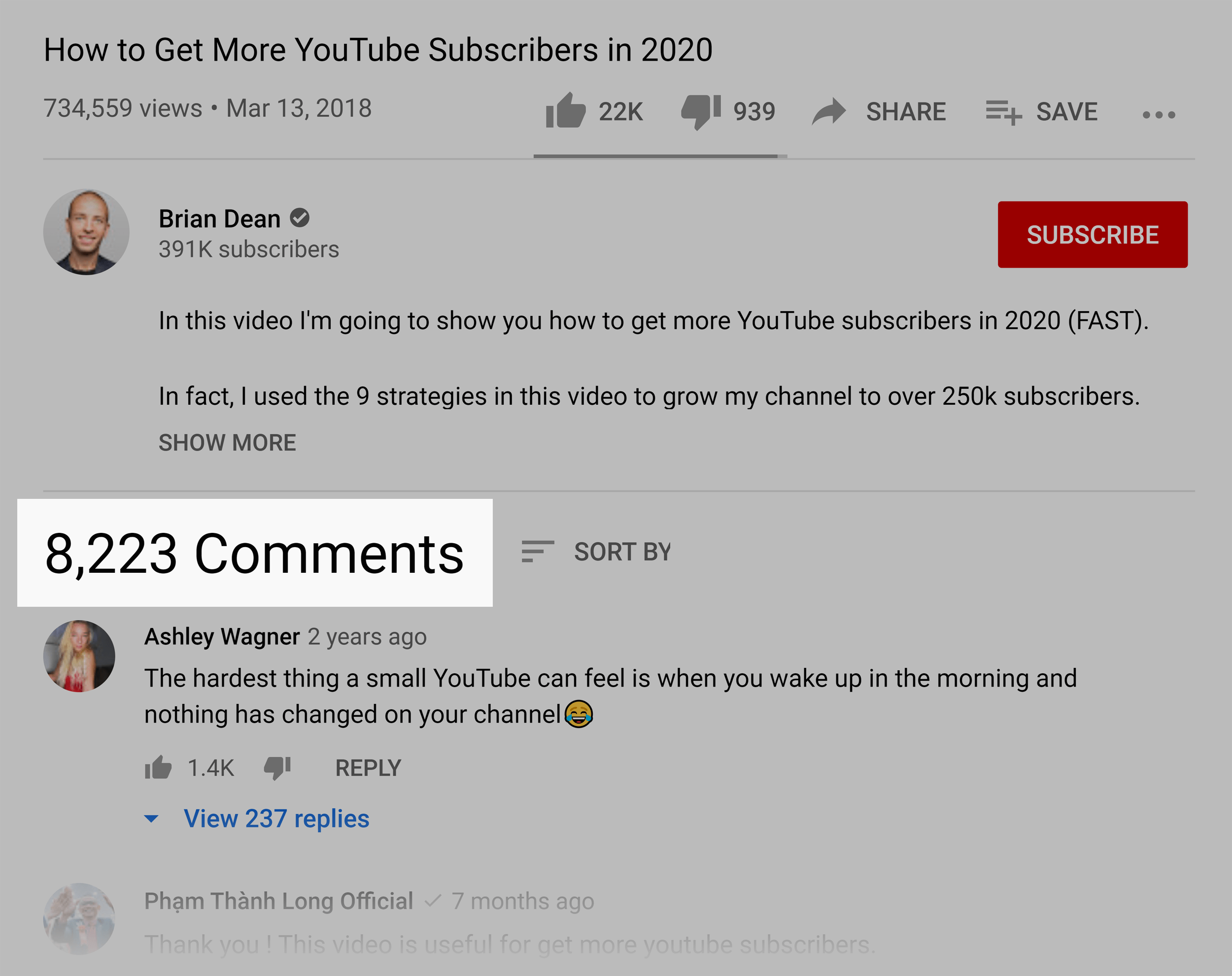 Get more YouTube subscribers – Video comments Get more YouTube subscribers – Video comments
