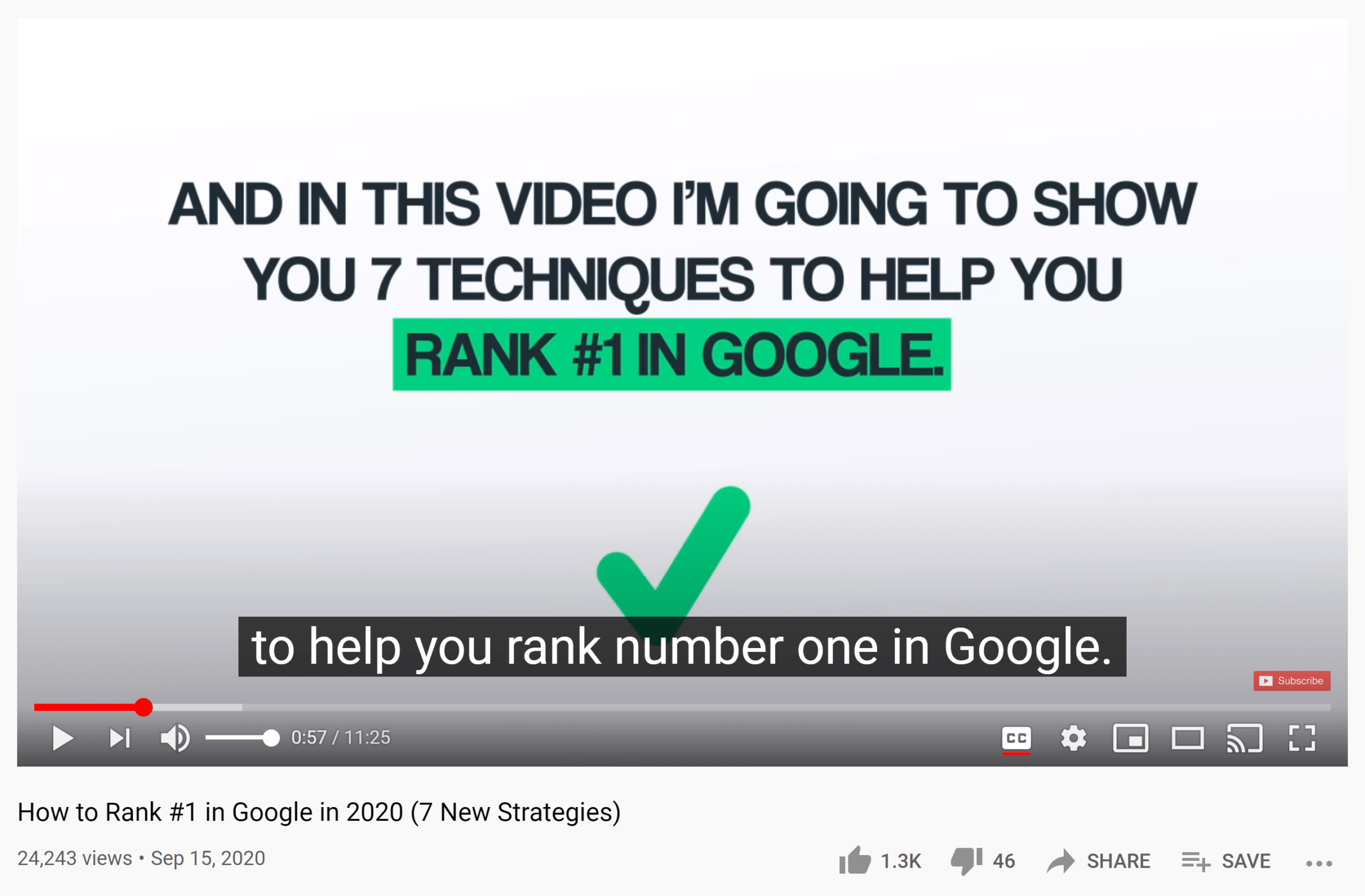 Keyword mentioned in video Keyword mentioned in video