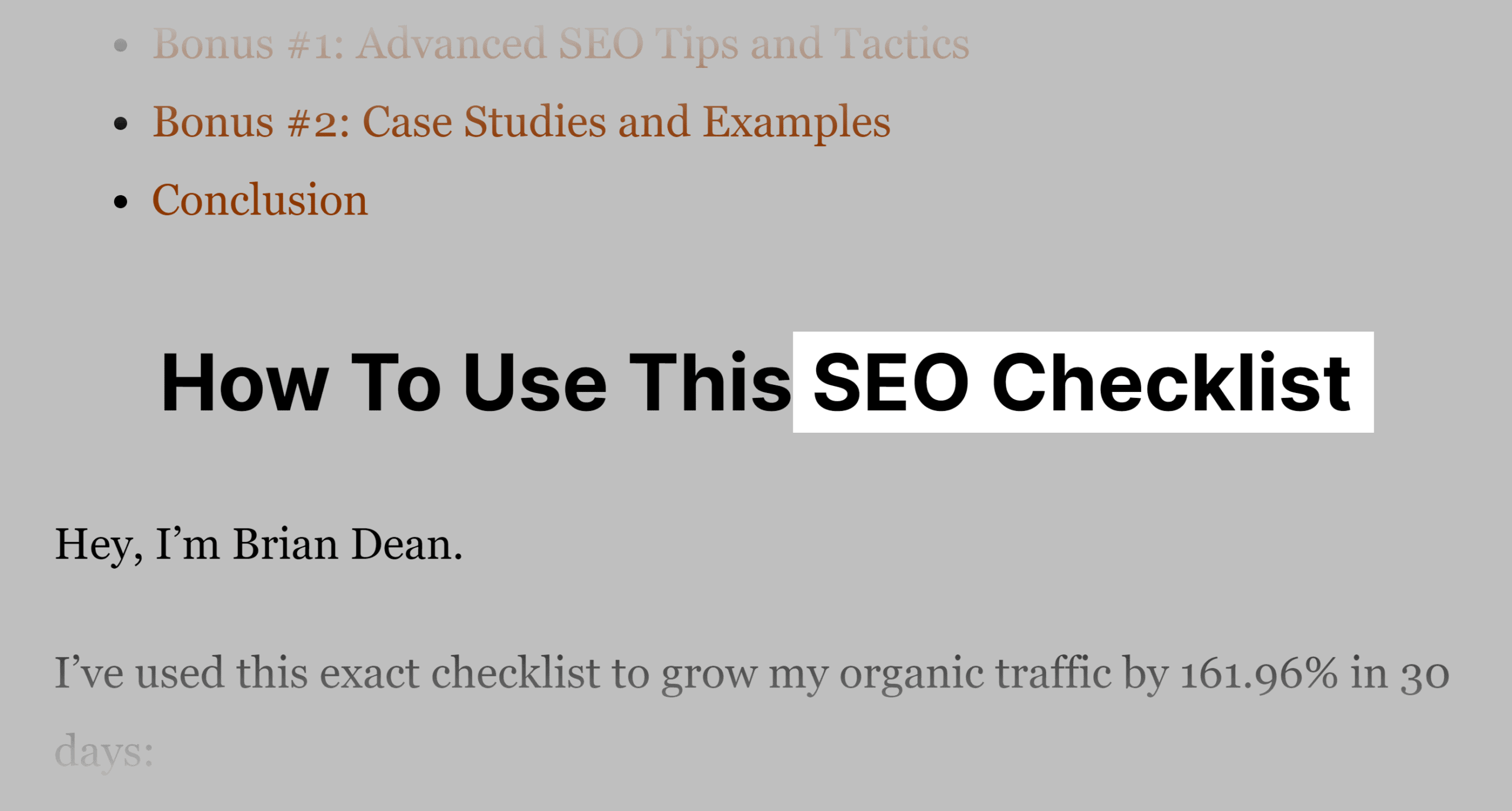 13-Point WordPress SEO Checklist for Beginners