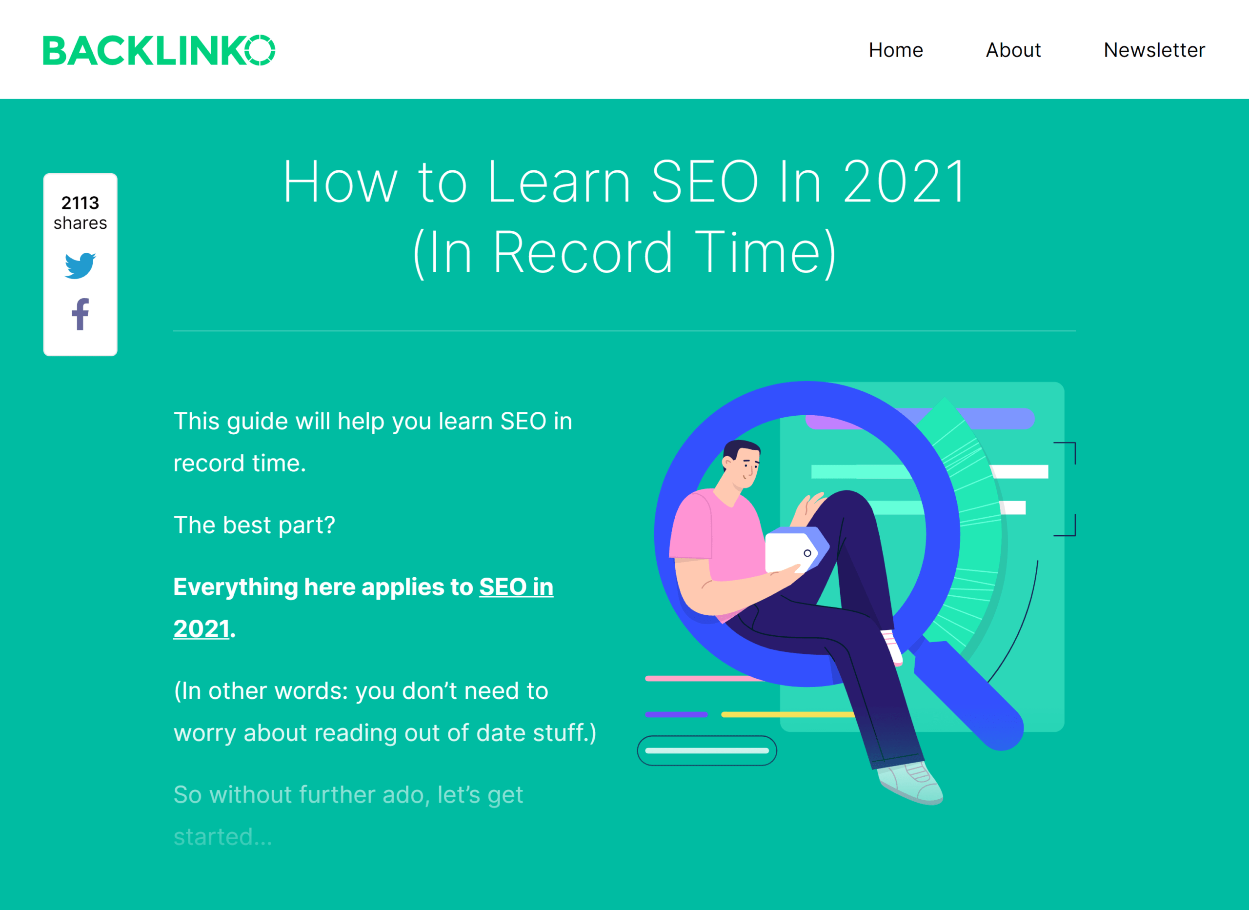 Backlinko – Learn SEO fast