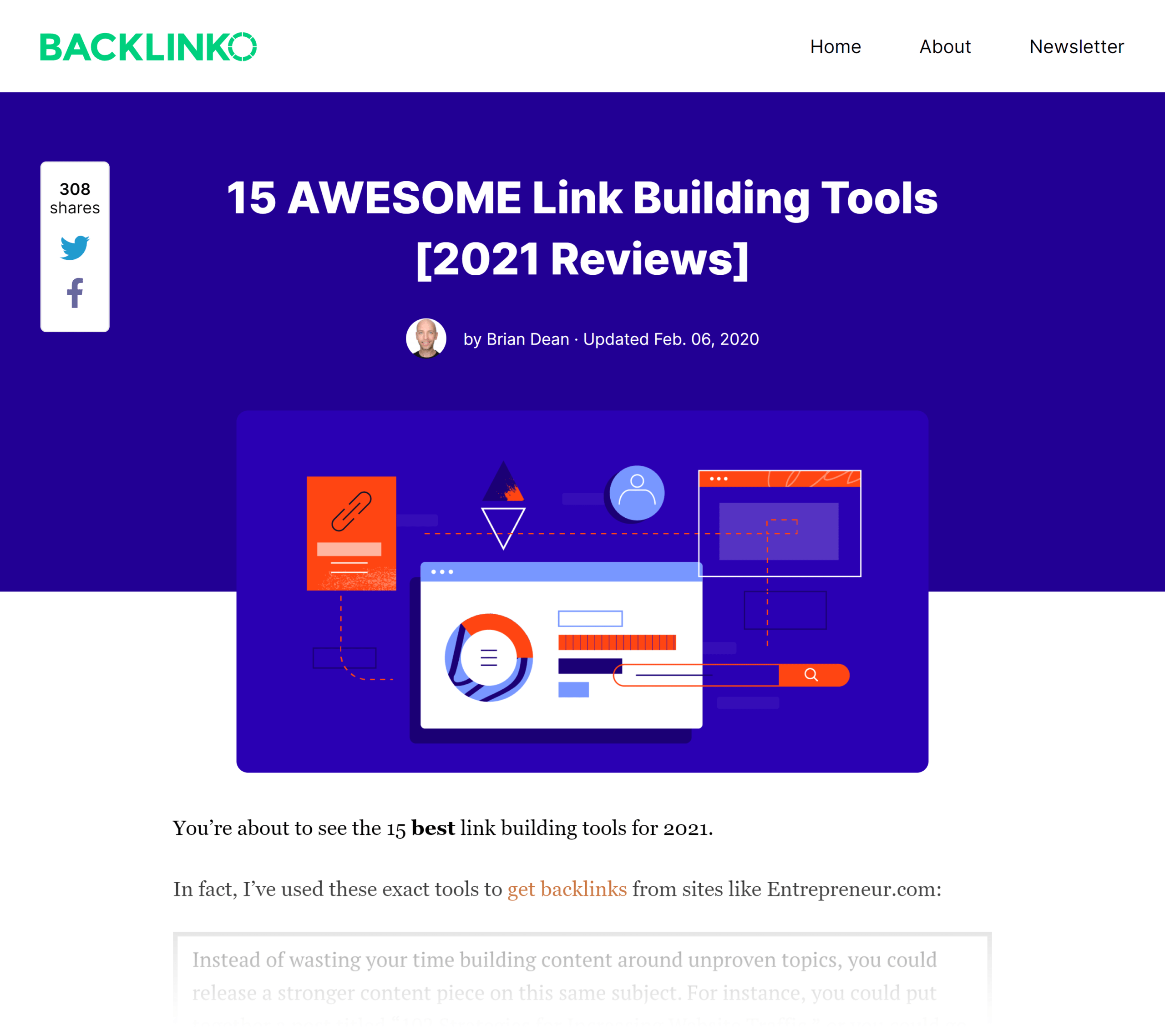 Backlinko – أدوات بناء الروابط