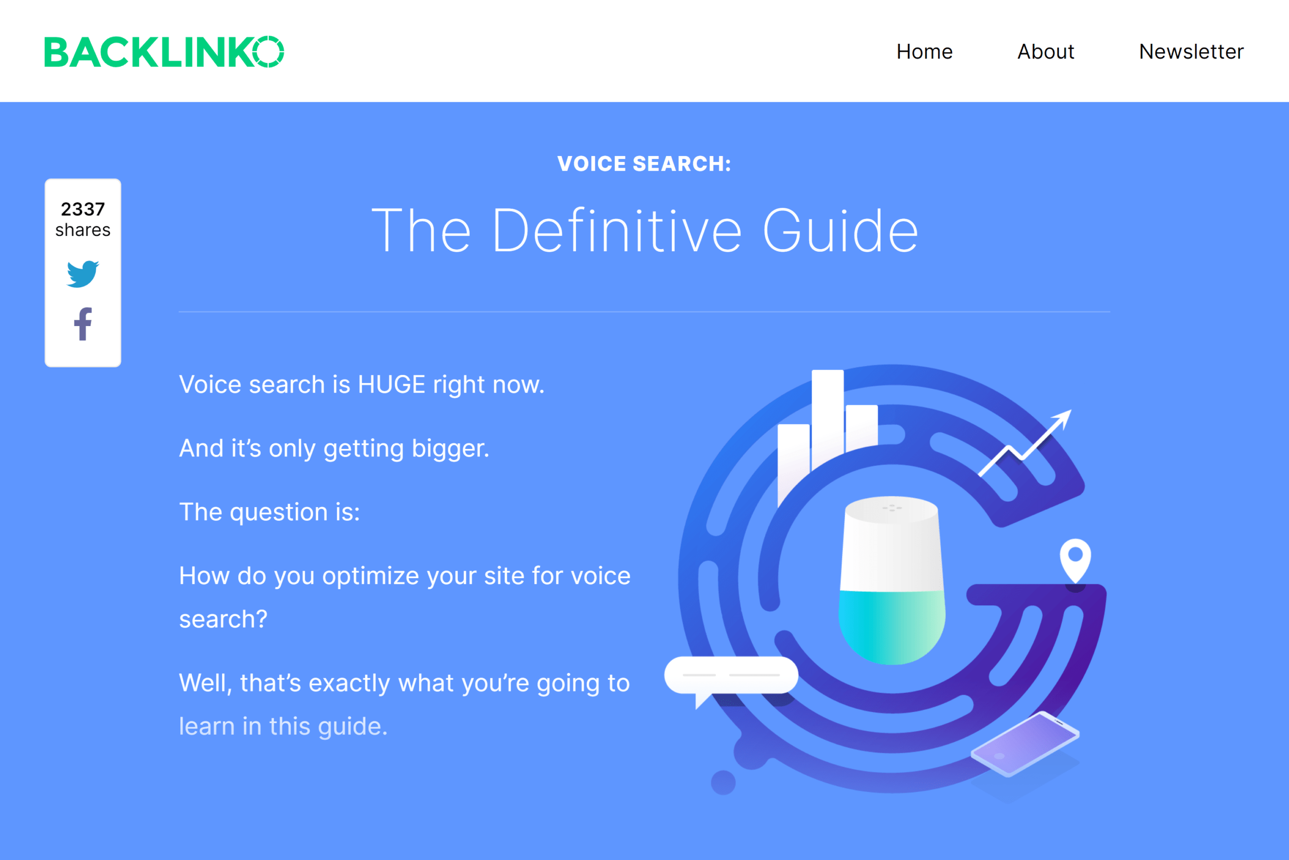 Backlinko – Optimize for voice search