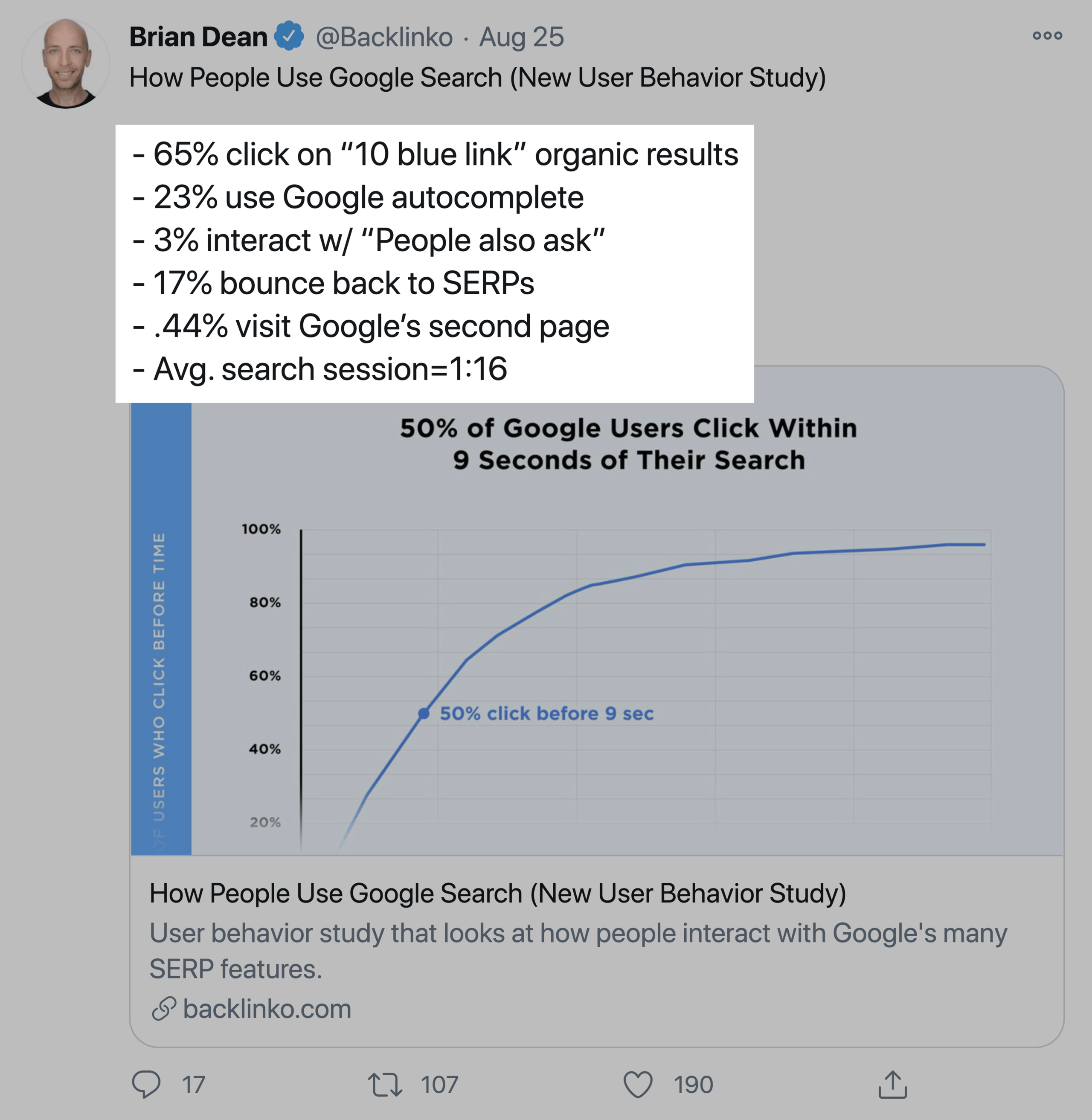 Brian – Tweet With Bullet Form Summary