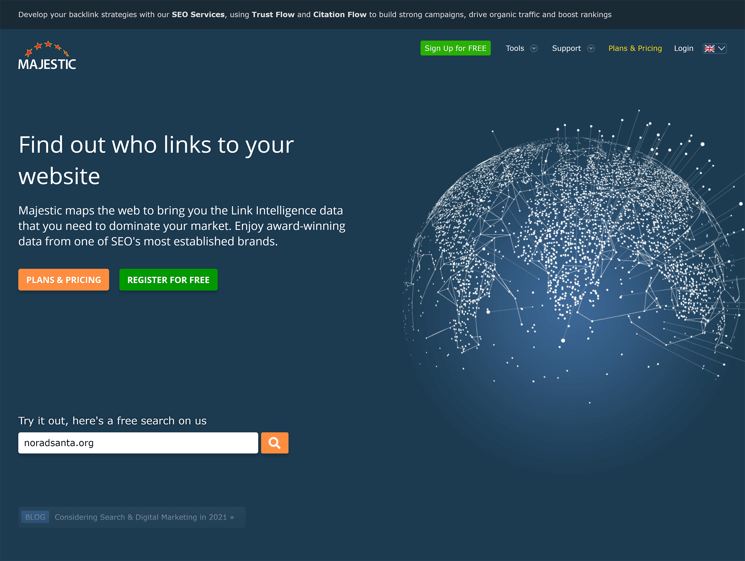 Majestic – Homepage Majestic – Homepage