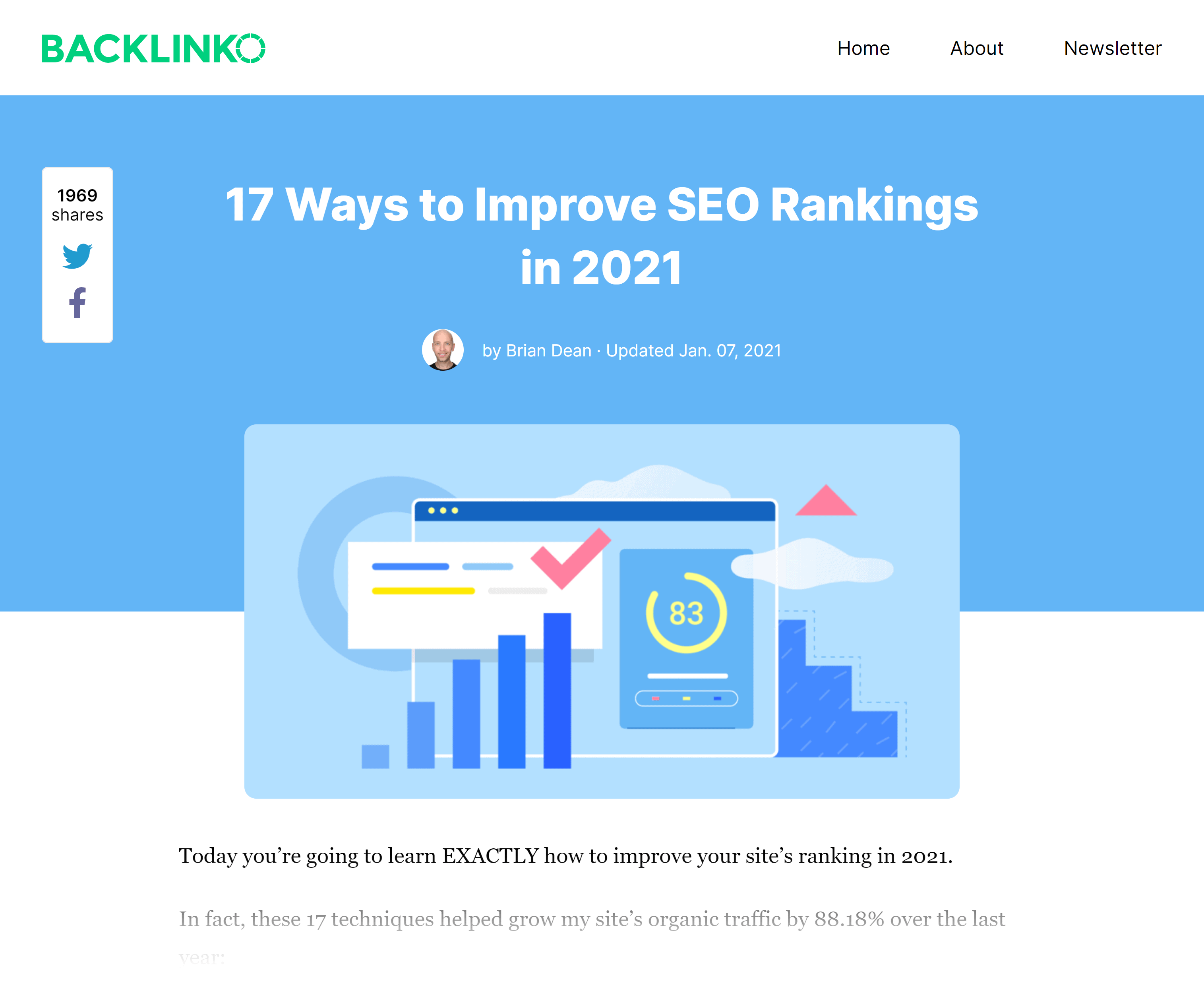 Backlinko – Improve your SEO post