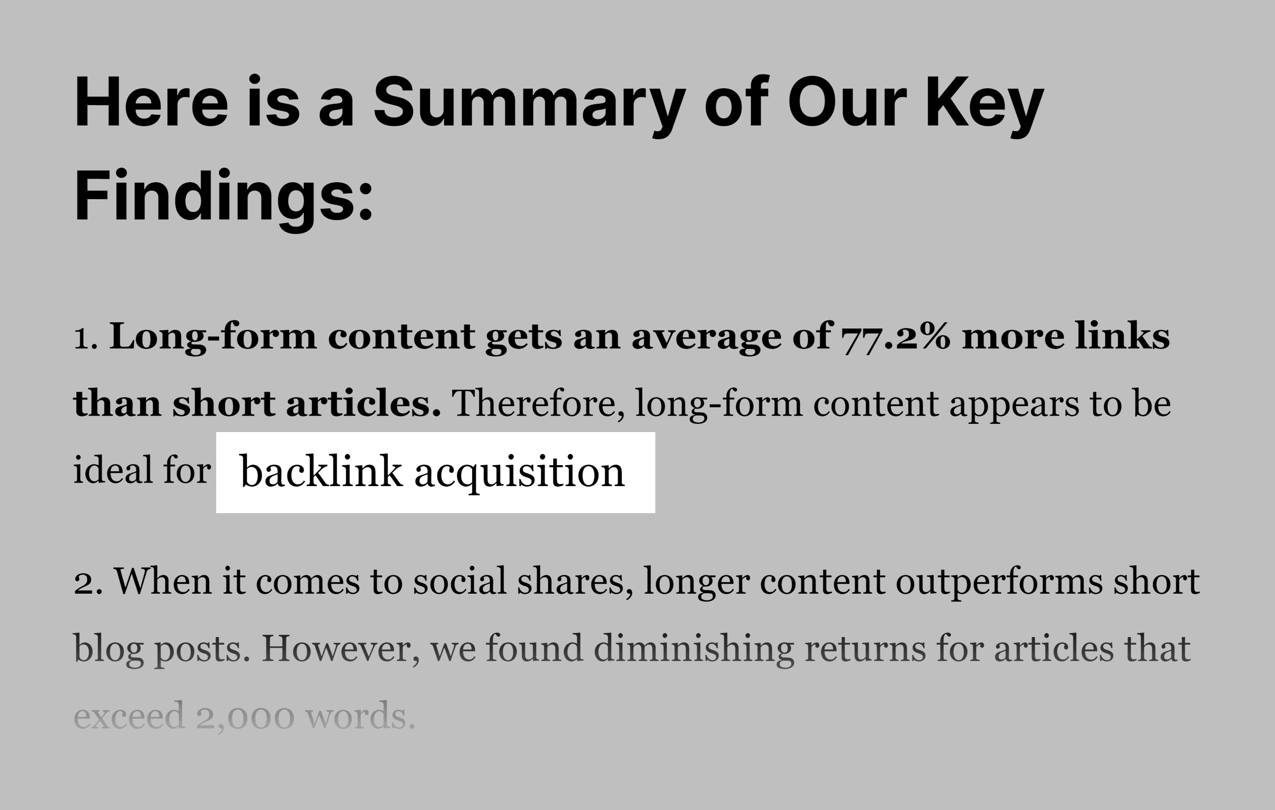 "Backlink acquisition" term in post