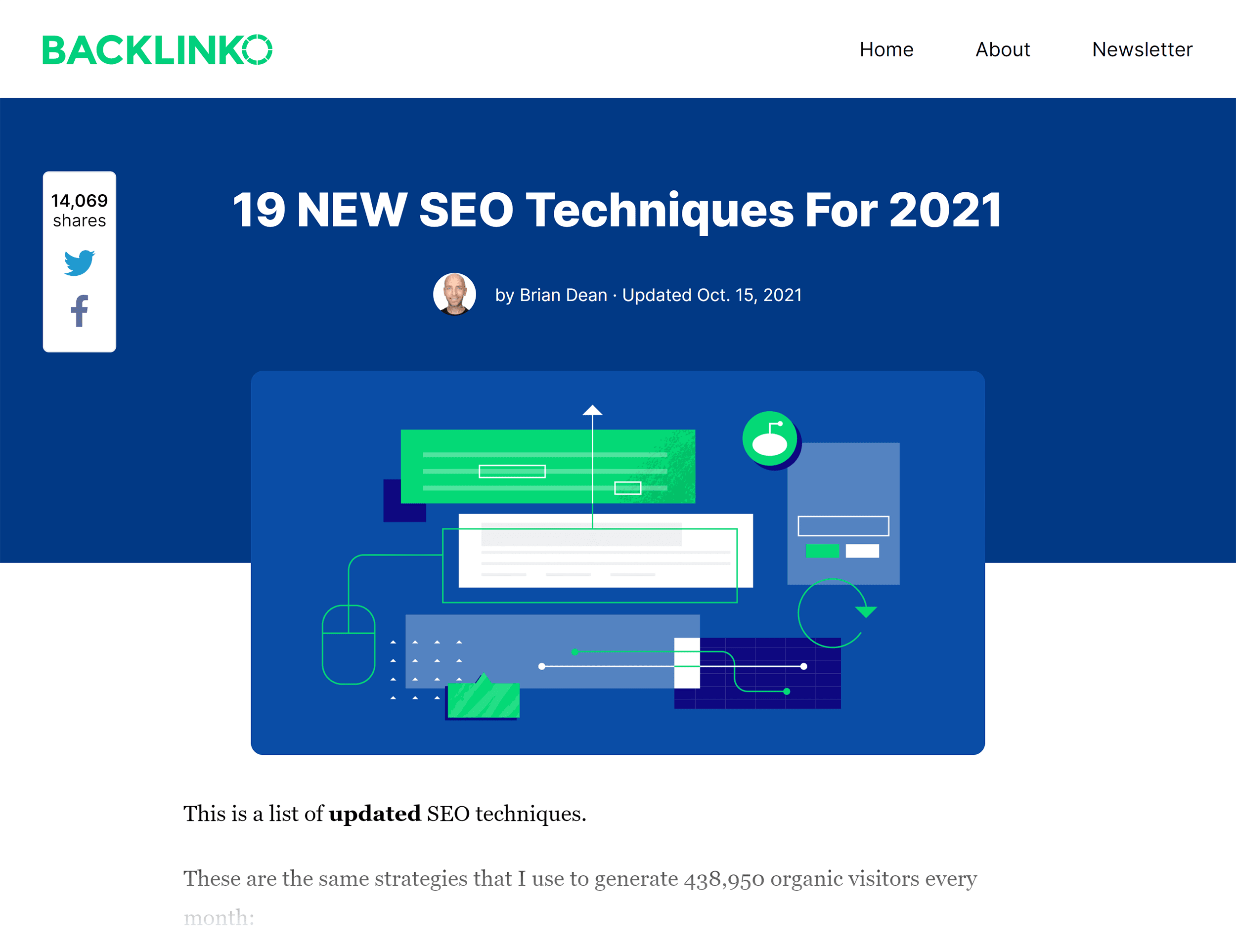 Backlinko – SEO techniques