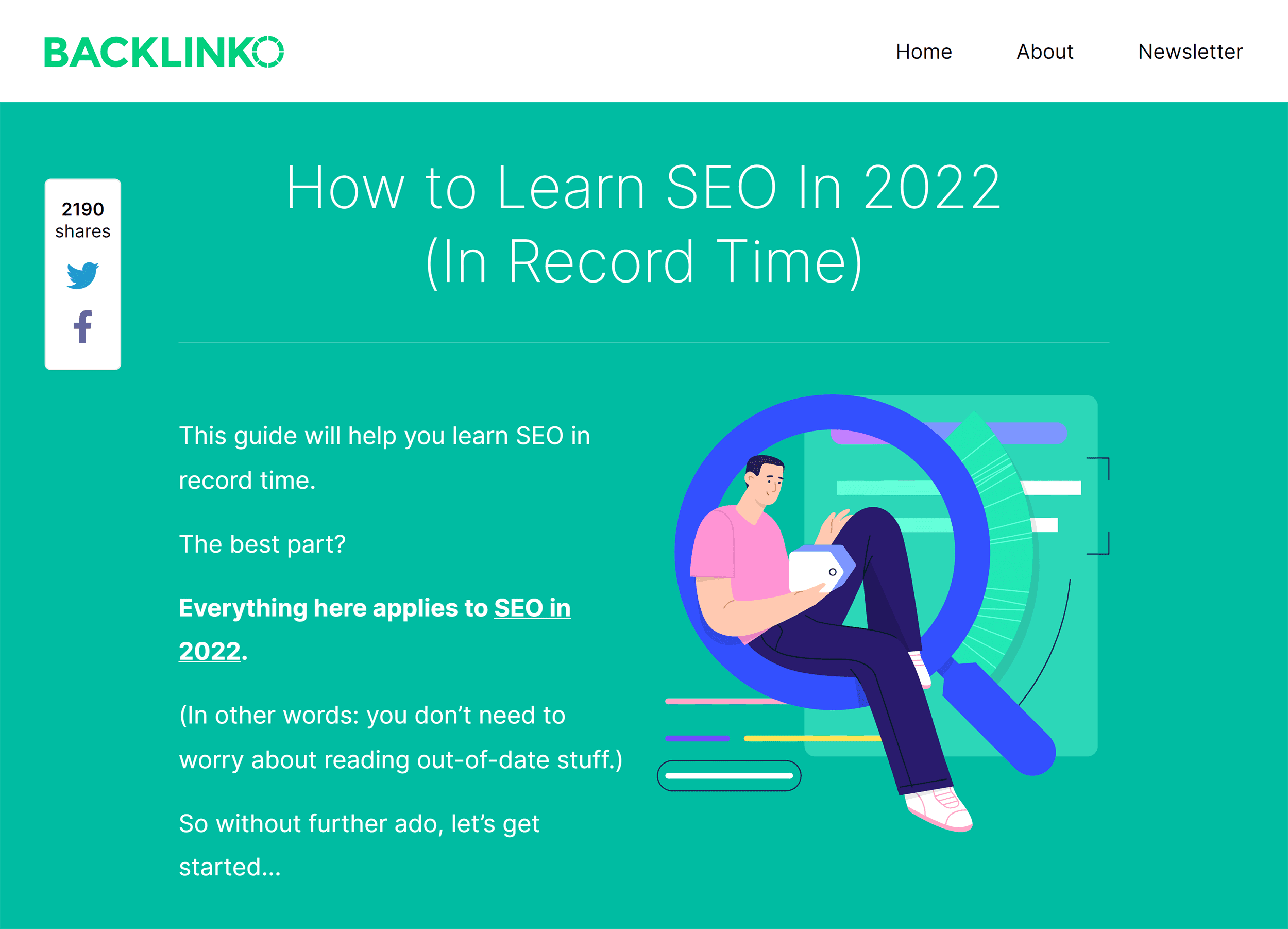 Backlinko – Learn SEO fast