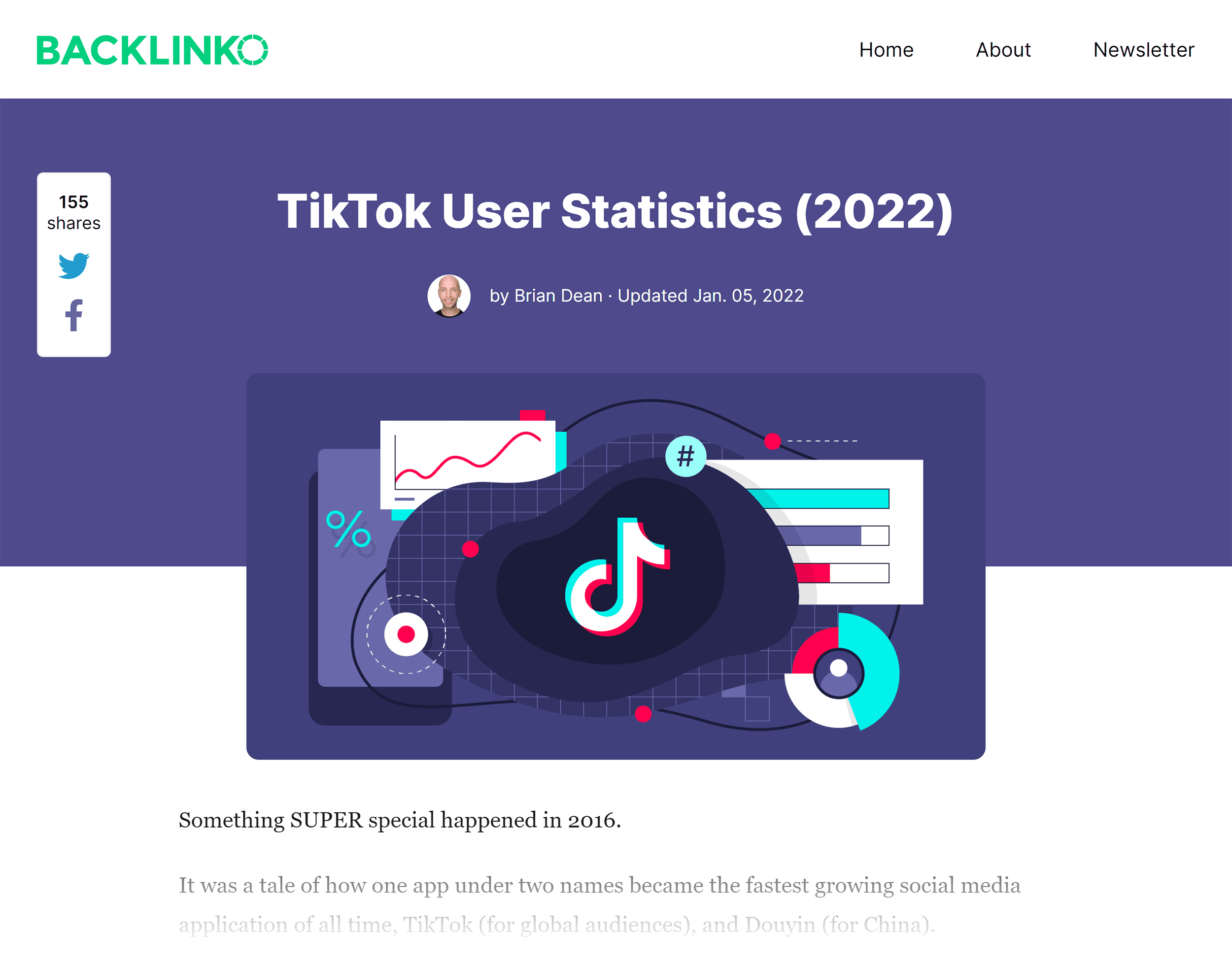 Backlinko - ผู้ใช้ TikTok