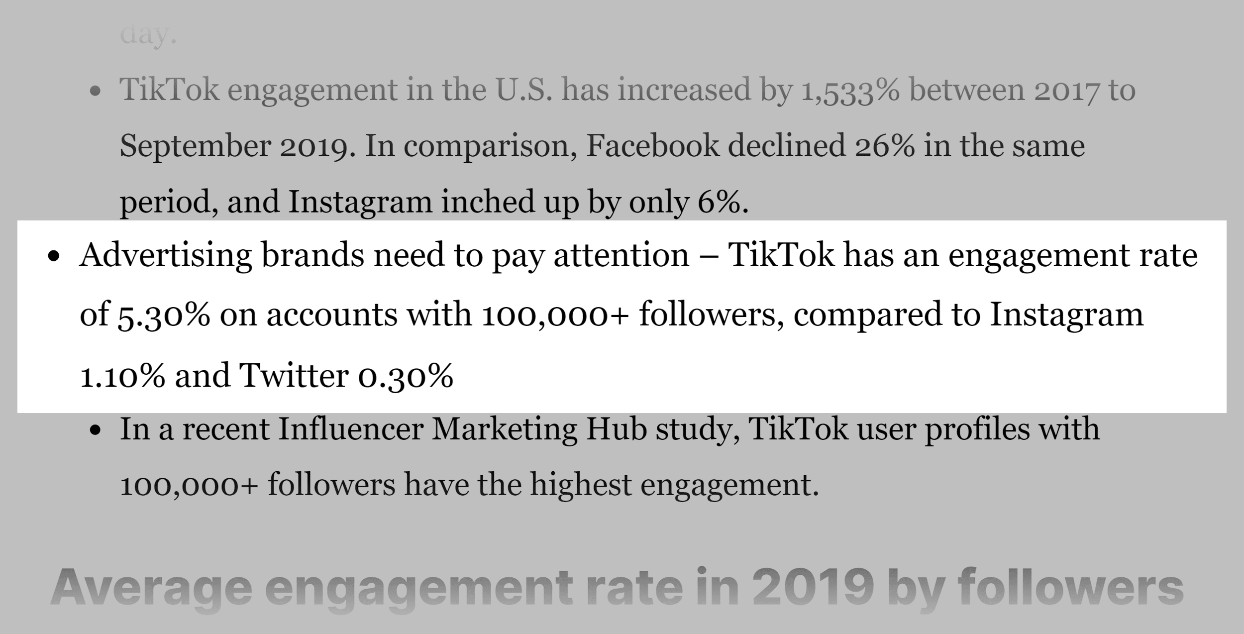 TikTok users – Complex stat