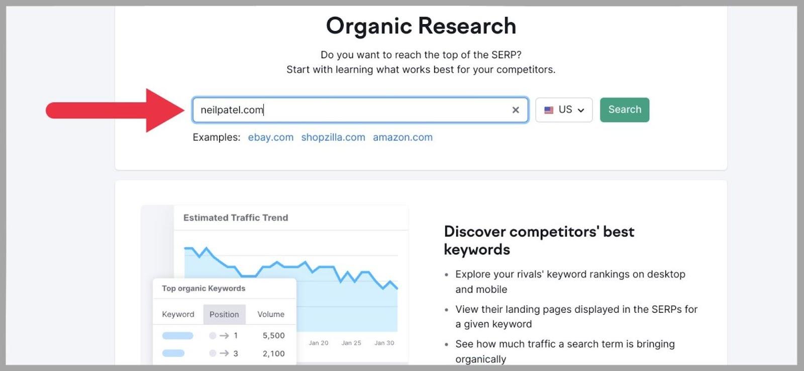 Seo competition hot sale ranking