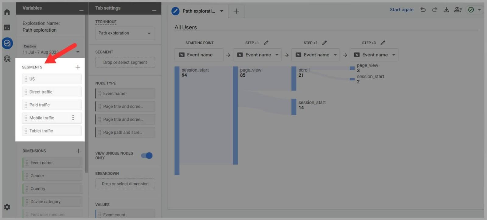 Cutomize your reports