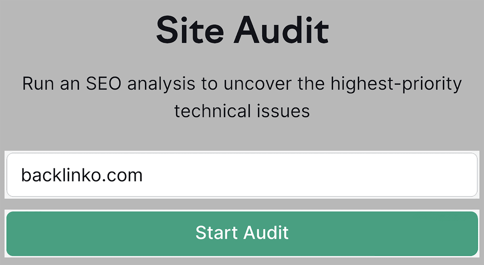 Enter domain and commencement  audit