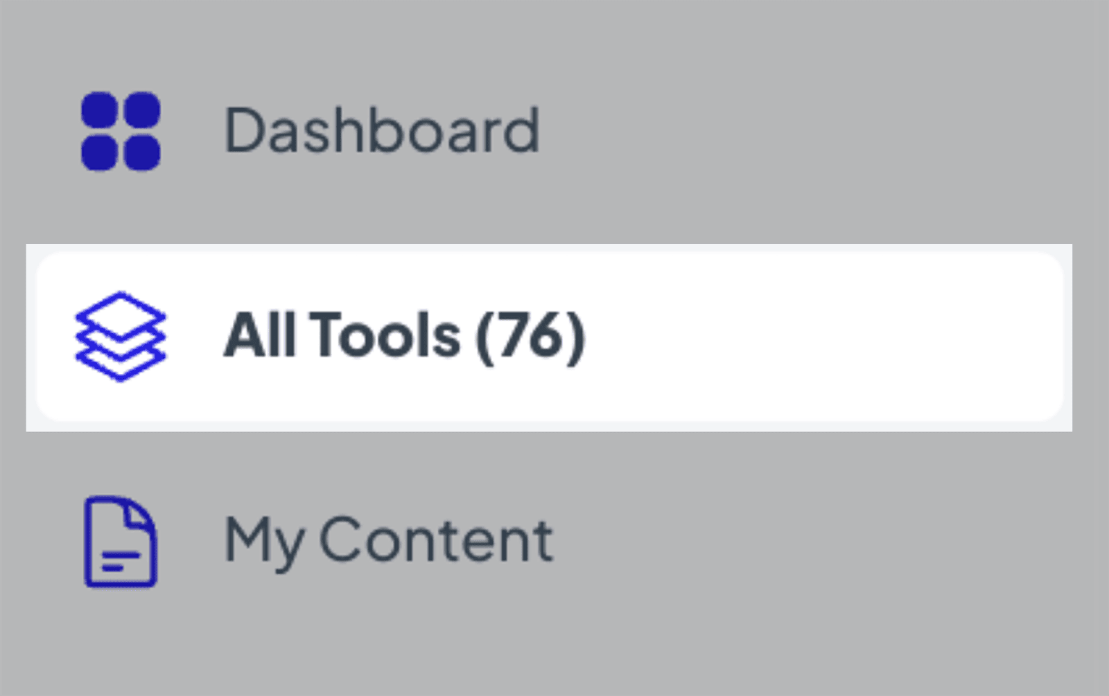 Select All Tools connected  SEMrush AI Writing Assistant Dashboard