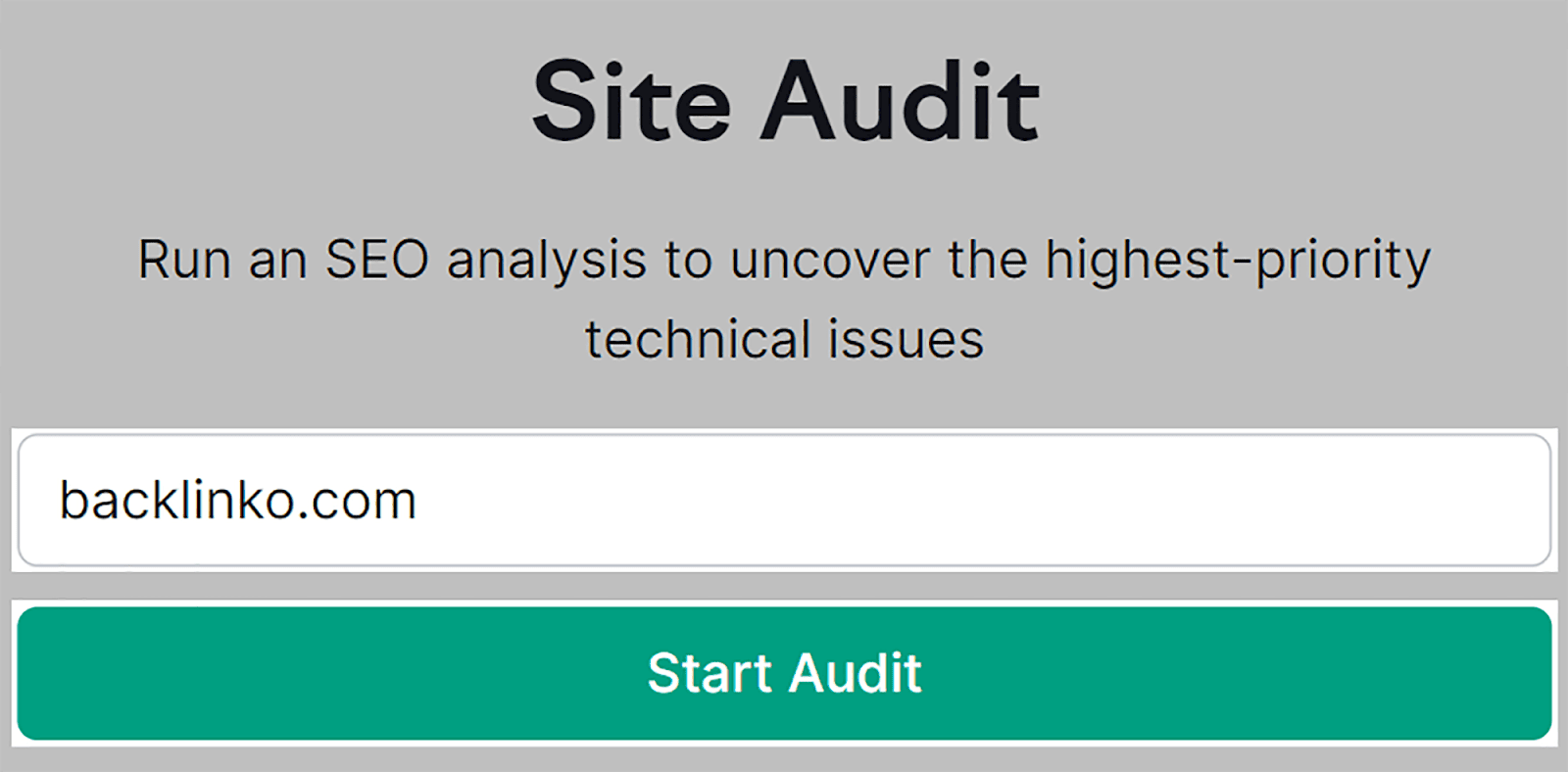 Enter domain and commencement  audit