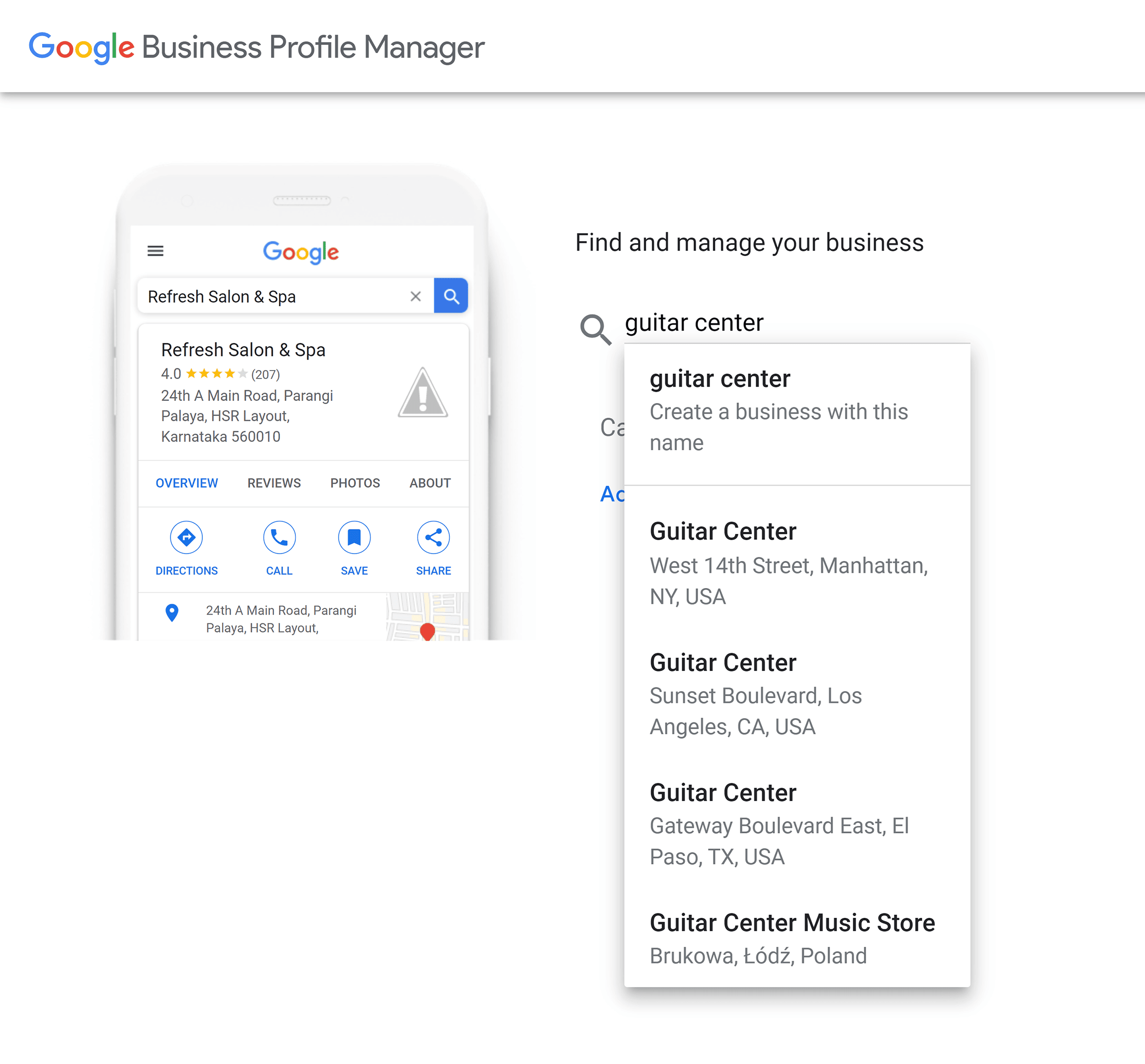 Google Business Profile Management