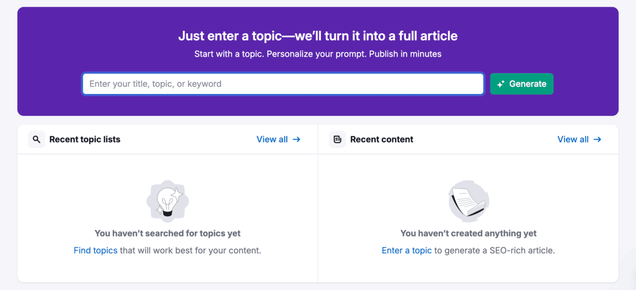 Semrush Content Toolkit