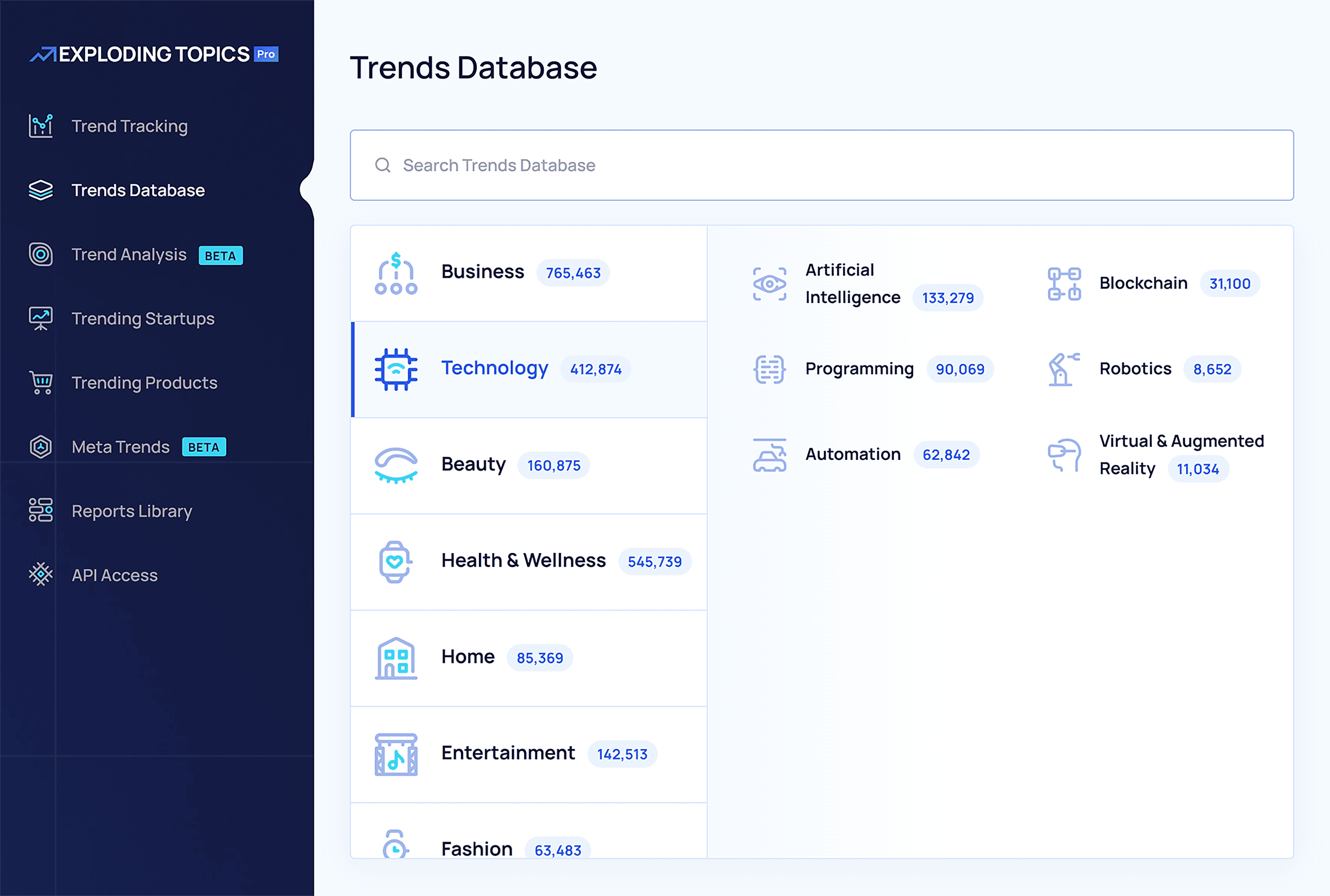 Exploding Topics – Database Exploding Topics – Database