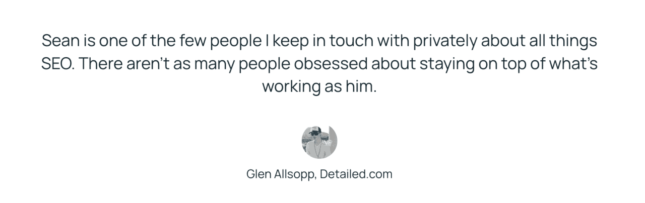 Rank Theory testimonial