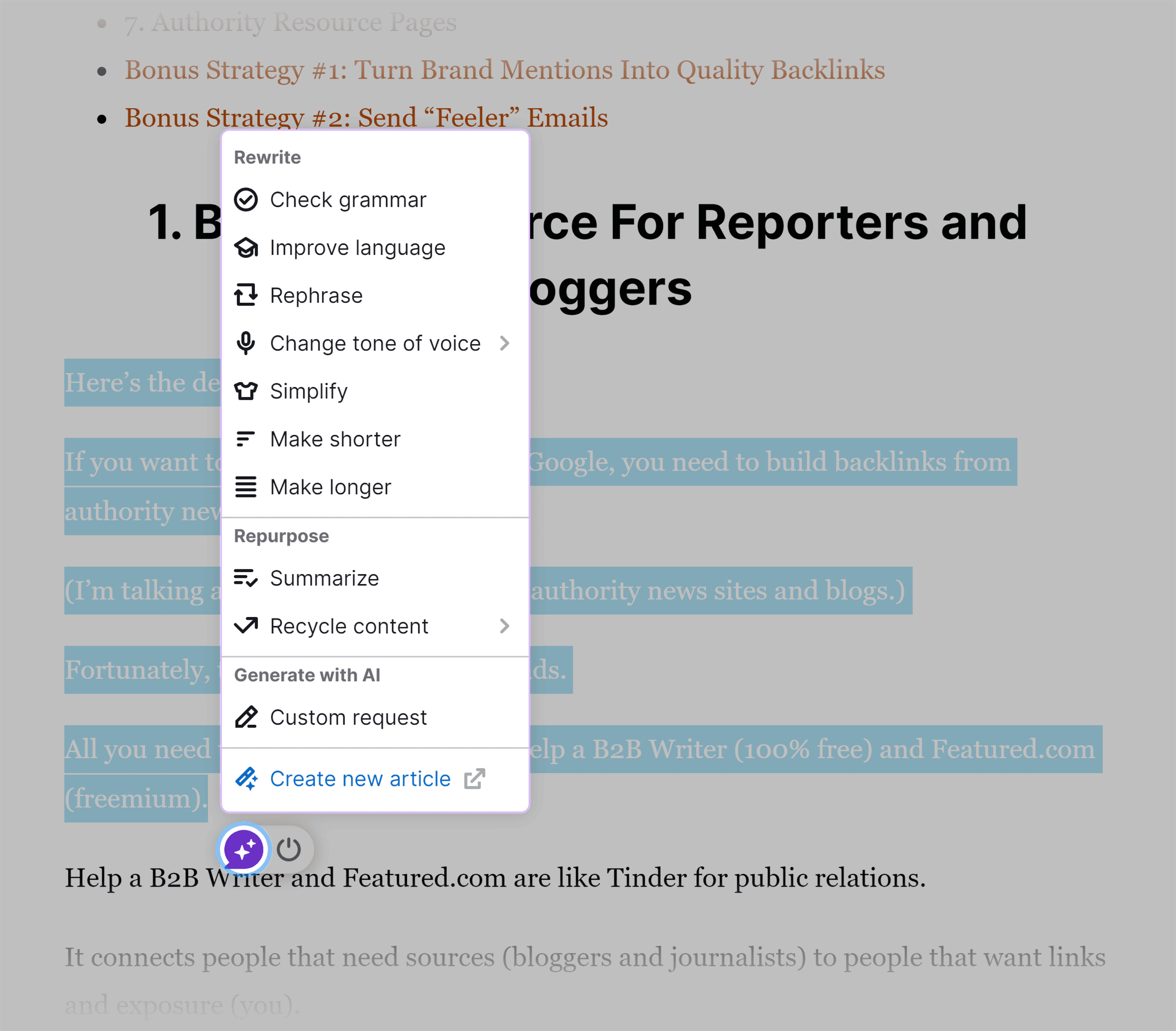 ContentShake AI – Improve your content