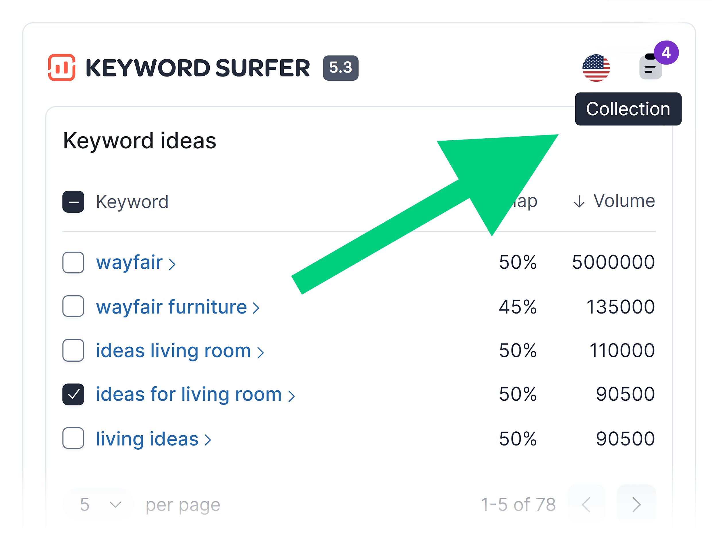 Keyword Surfer – Collection icon