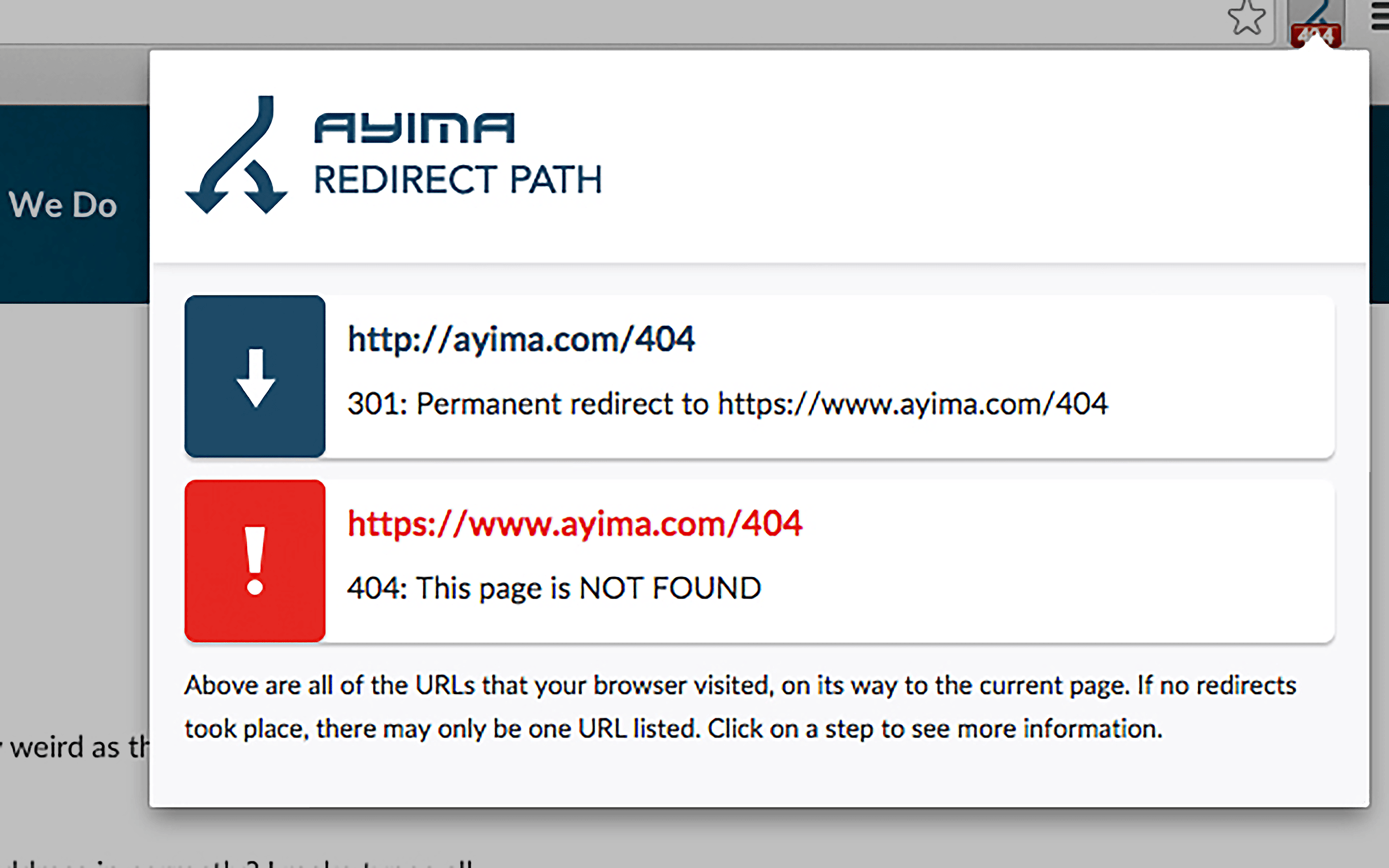 Ayima Redirect Path – Image