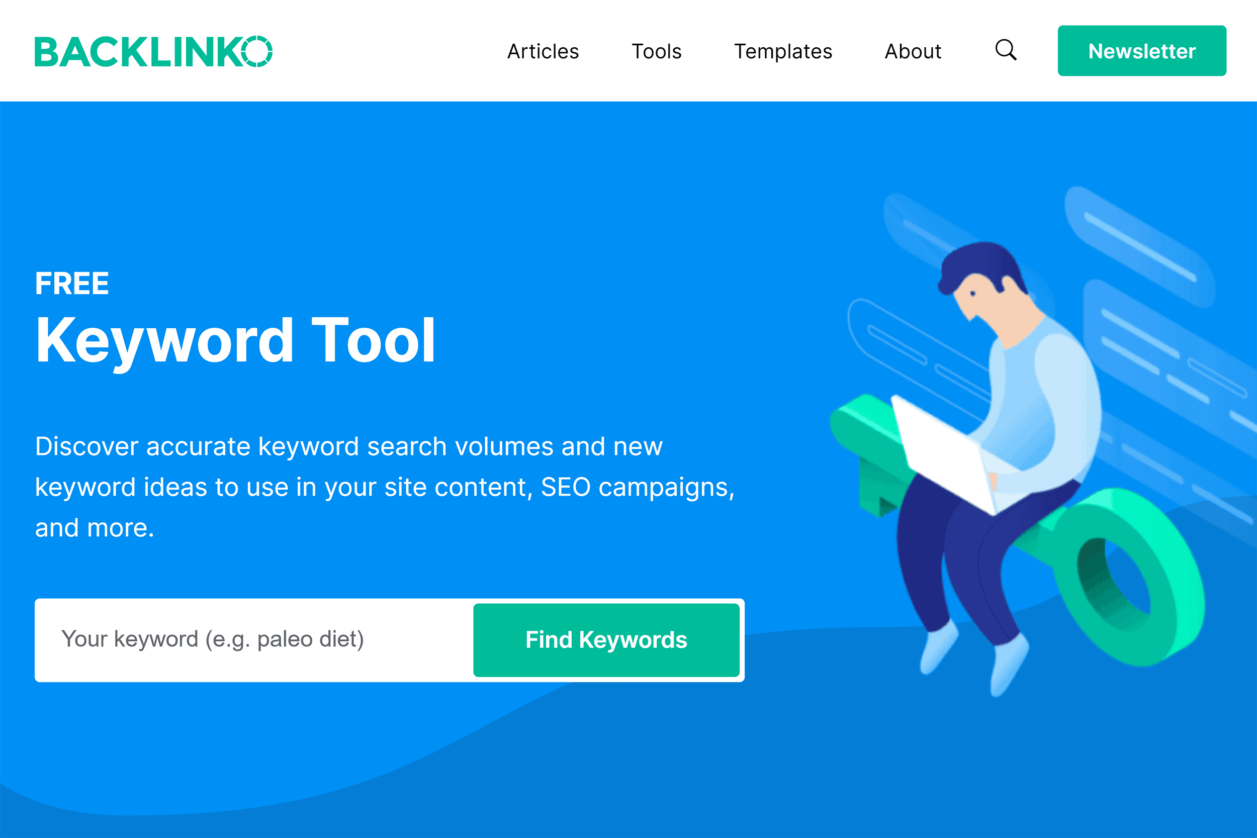 Backlinko – Tools – Keyword