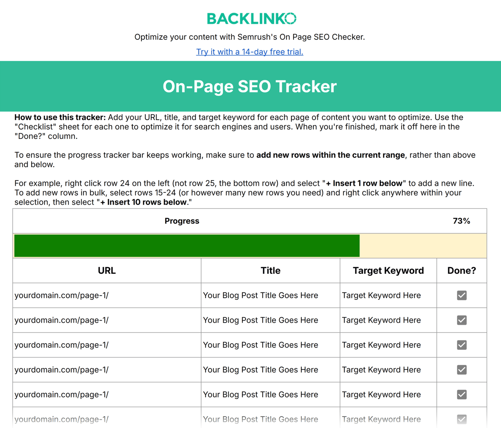 On-Page SEO: The Definitive Guide + FREE Template (2025)