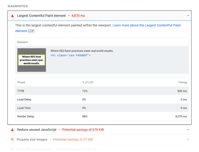 Lcp Example Largest Contentful Paint: What it Is + 13 Steps to Improve It