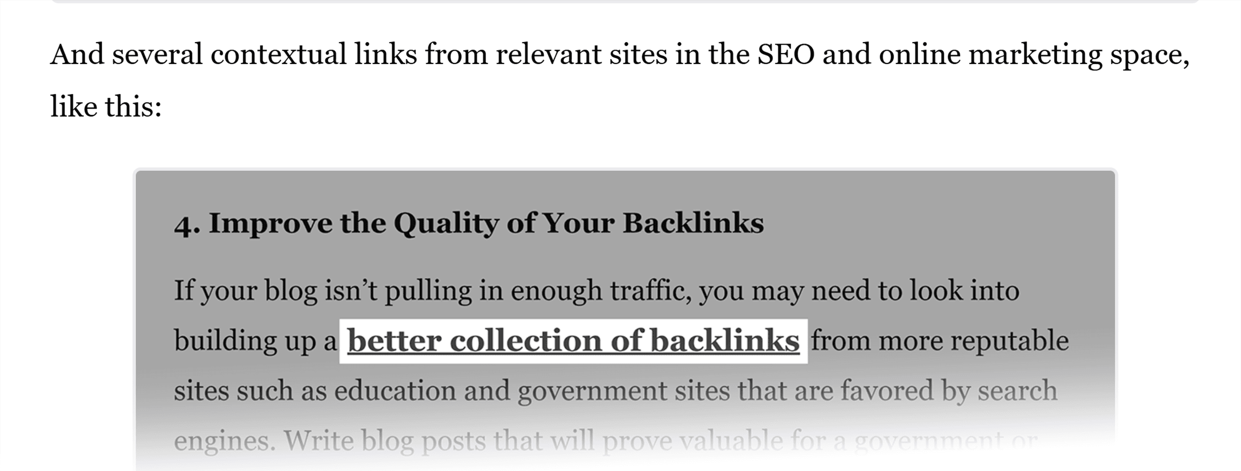 Backlinko – High Quality Backlinks – Contextual Links