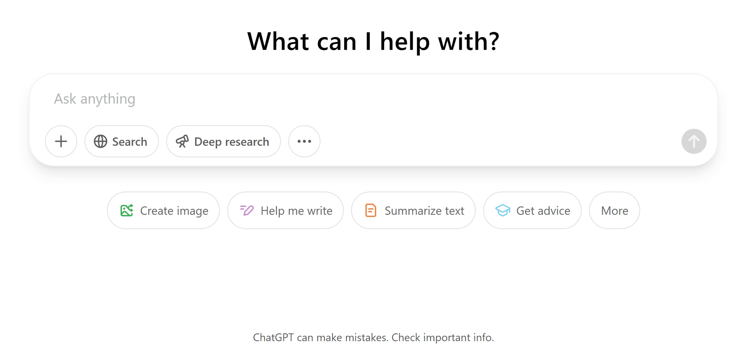 ChatGPT – After sign-up ChatGPT – After sign-up