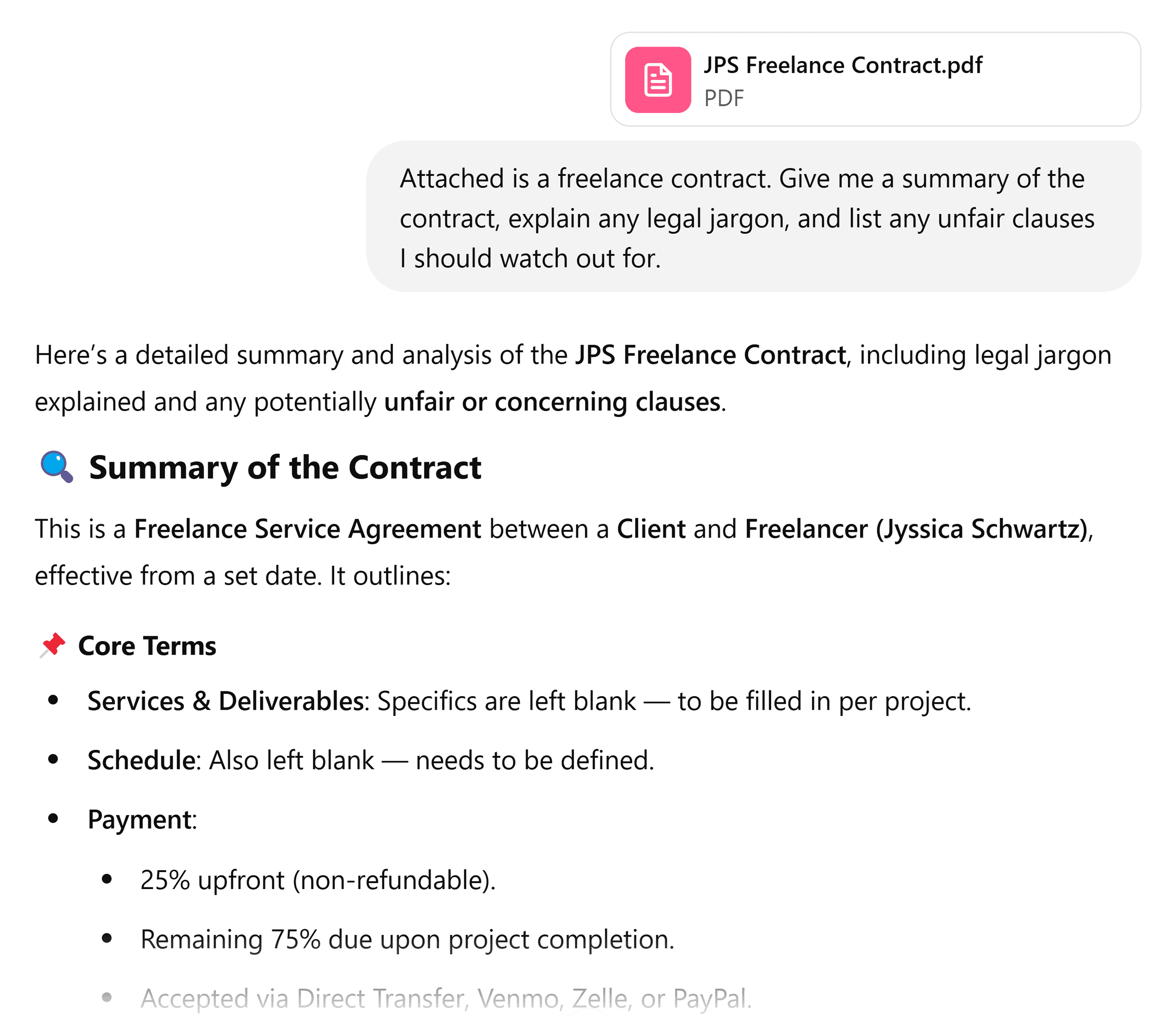 ChatGPT – Personal assistant – Document review ChatGPT – Personal assistant – Document review