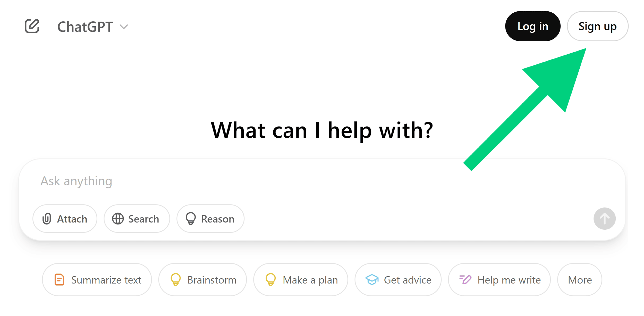 ChatGPT – Sign up ChatGPT – Sign up
