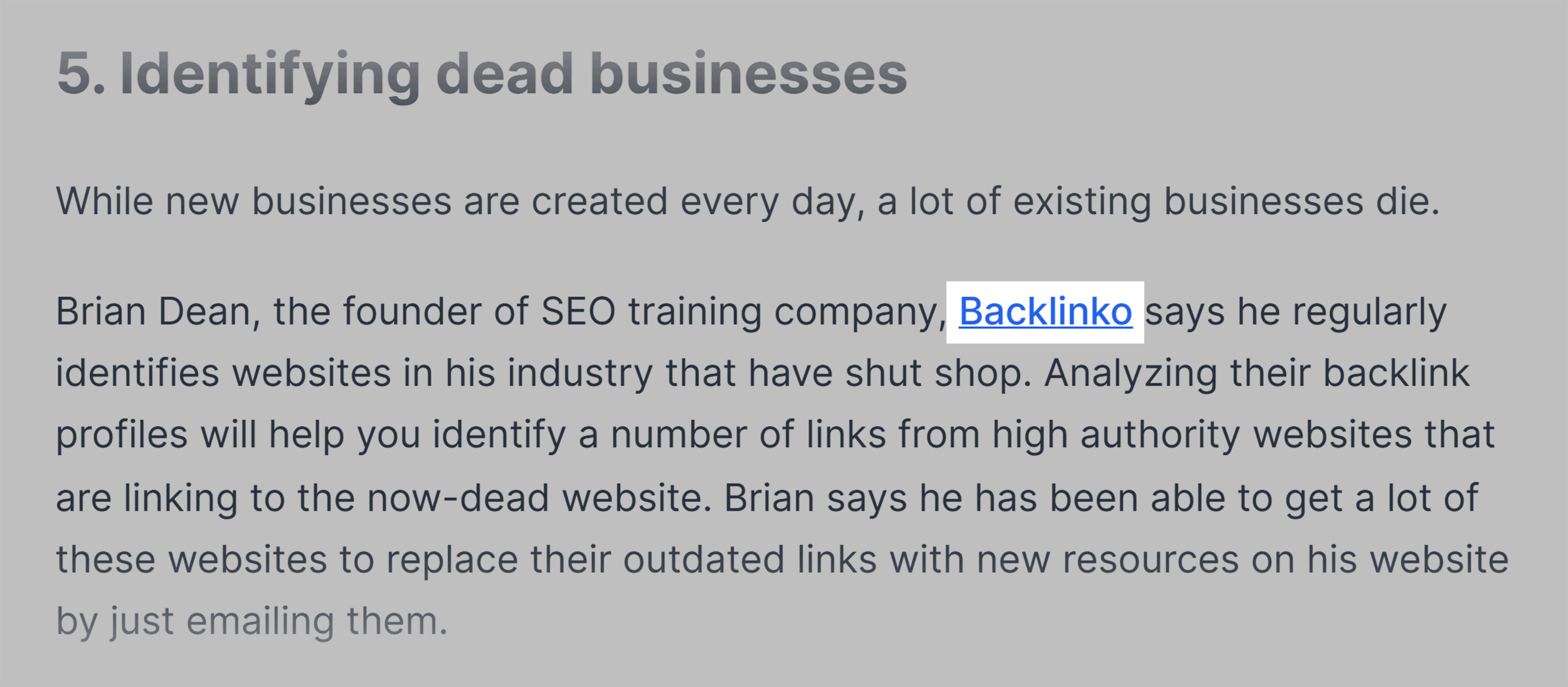 Entrepreneur – Backlinko mention