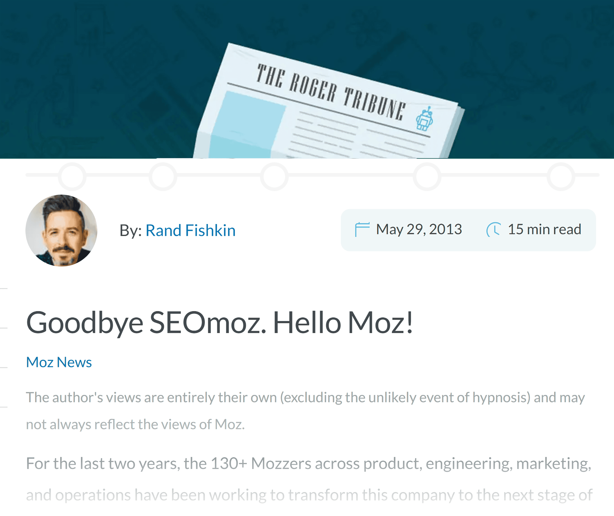 Moz – Name change – Blog