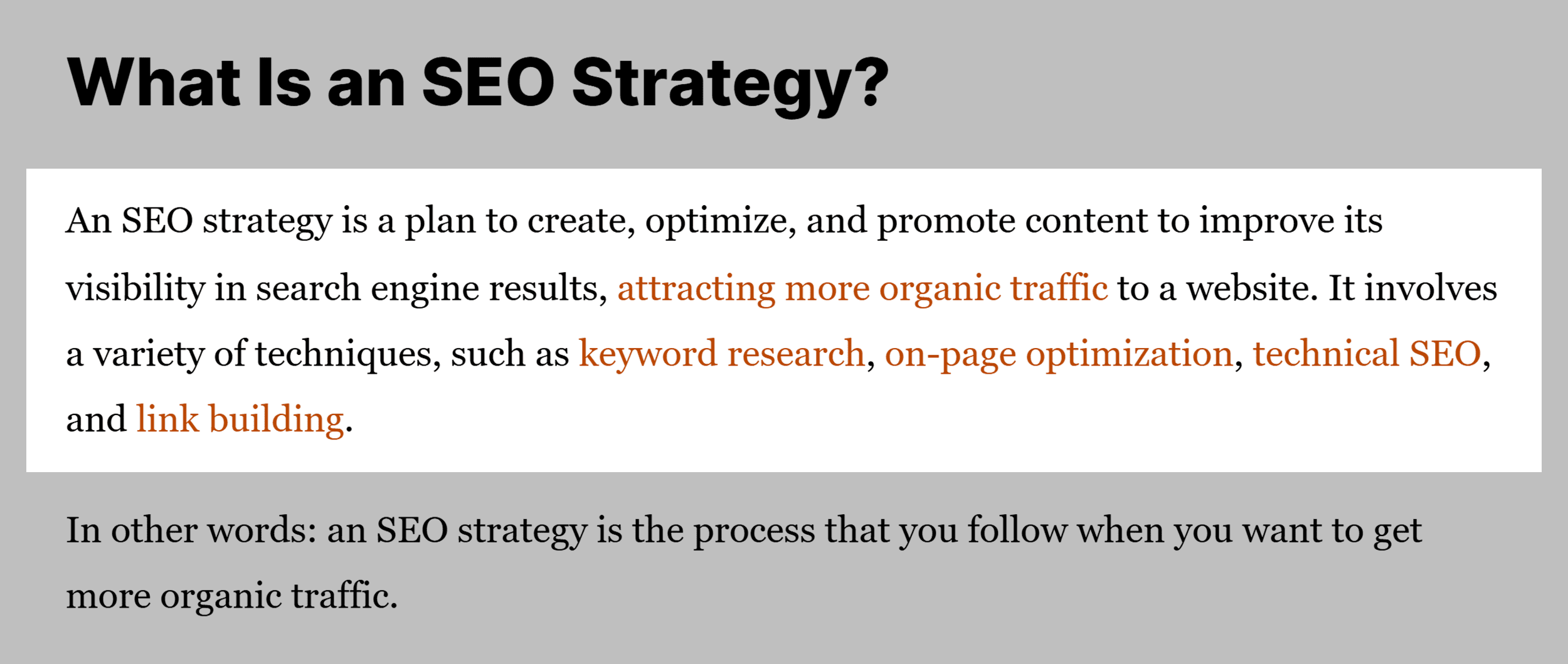 Backlinko – SEO Strategy – Text for Featured Snippet Backlinko – SEO Strategy – Text for Featured Snippet