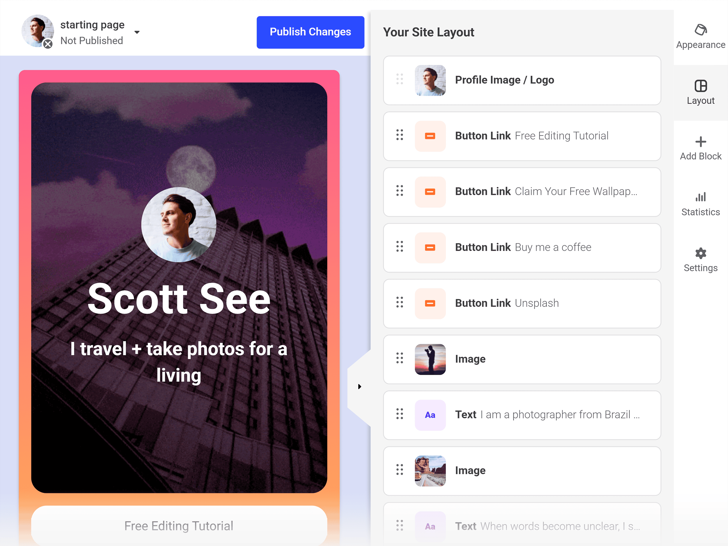 Buffer – Start page – Customize template Buffer – Start page – Customize template