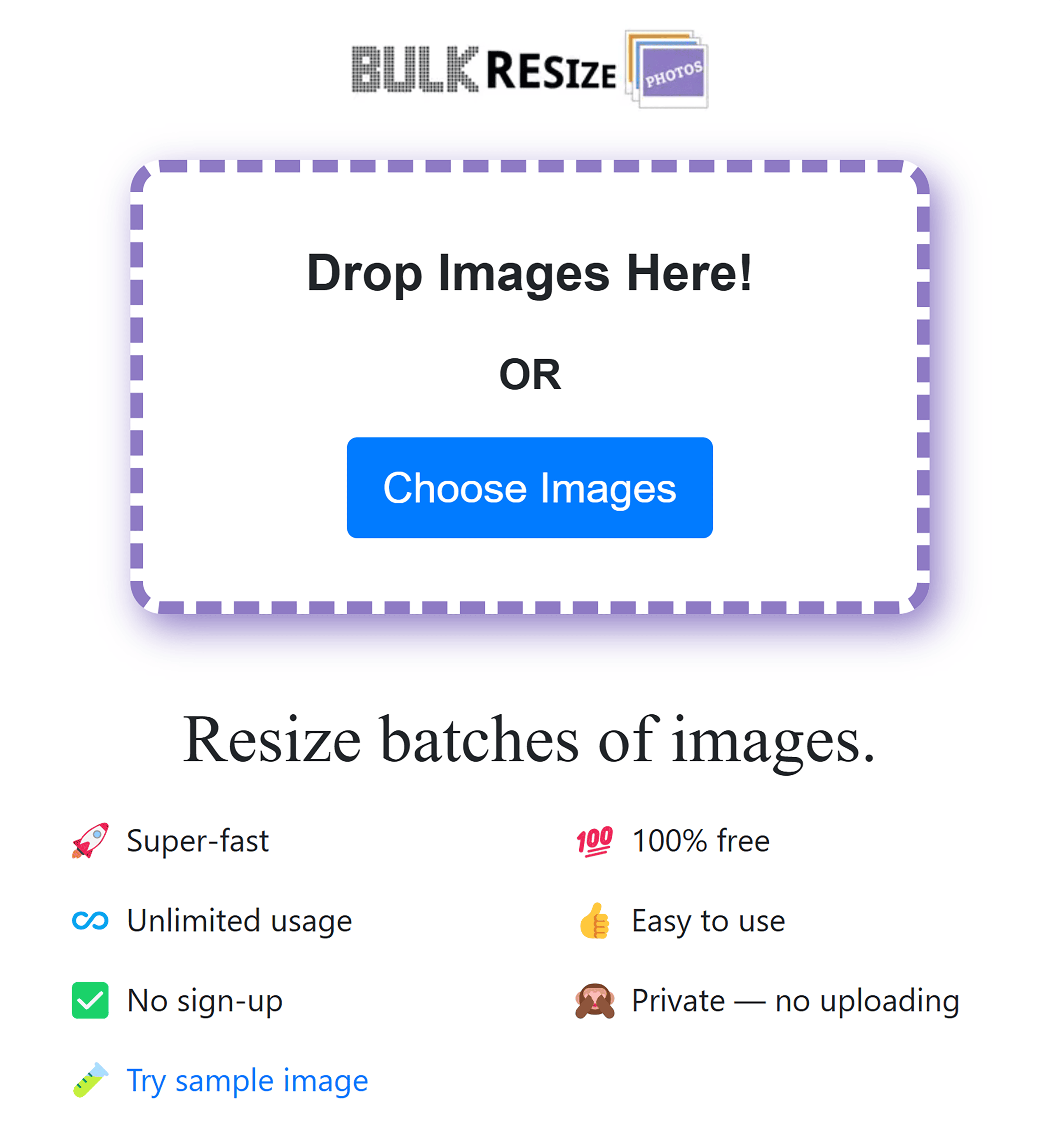 Bulk Resize – Homepage Bulk Resize – Homepage