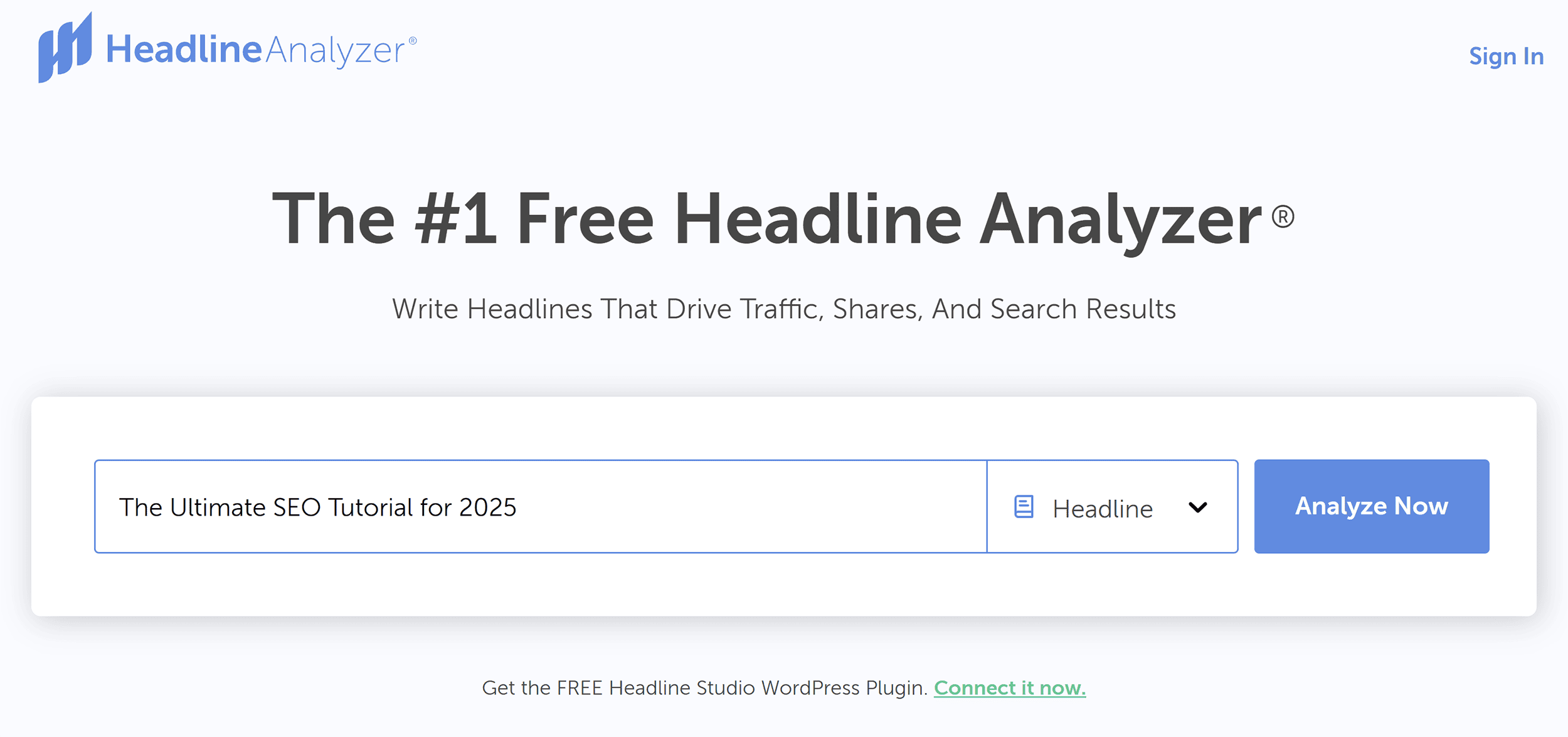 CoSchedule – Headline Analyzer