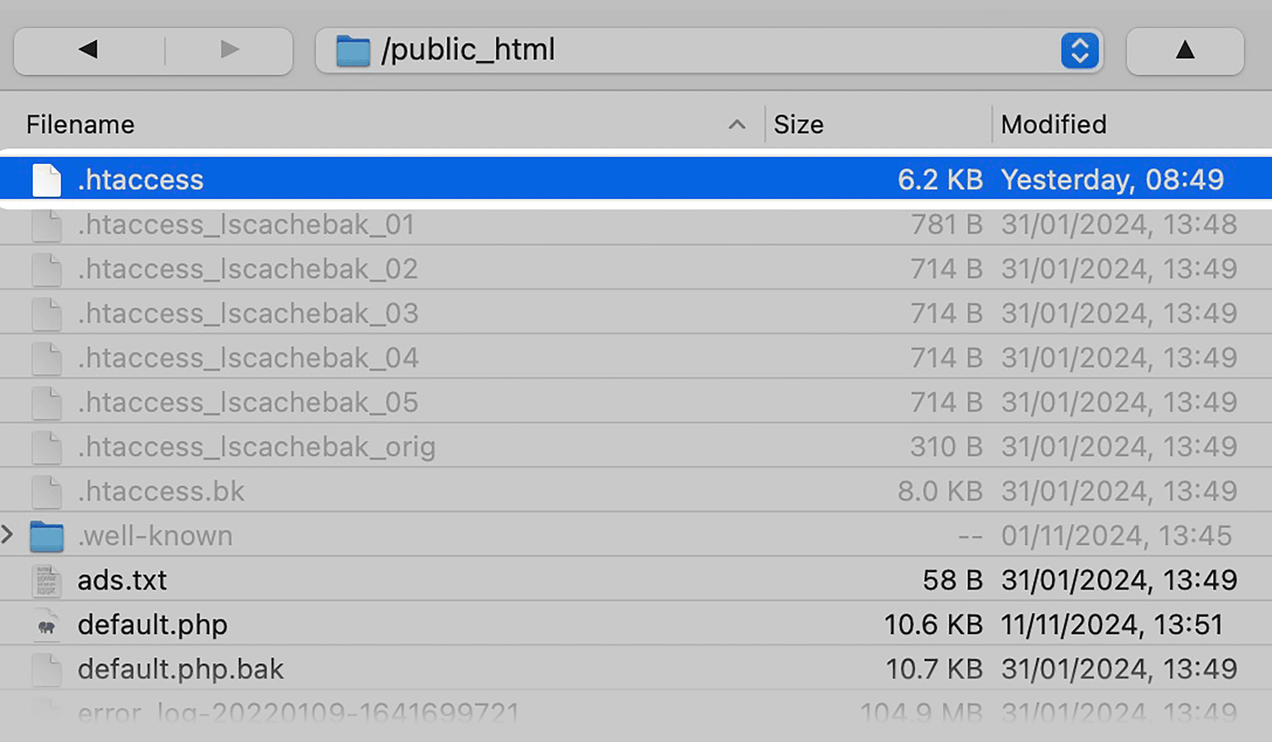 FTP – File Manager FTP – File Manager