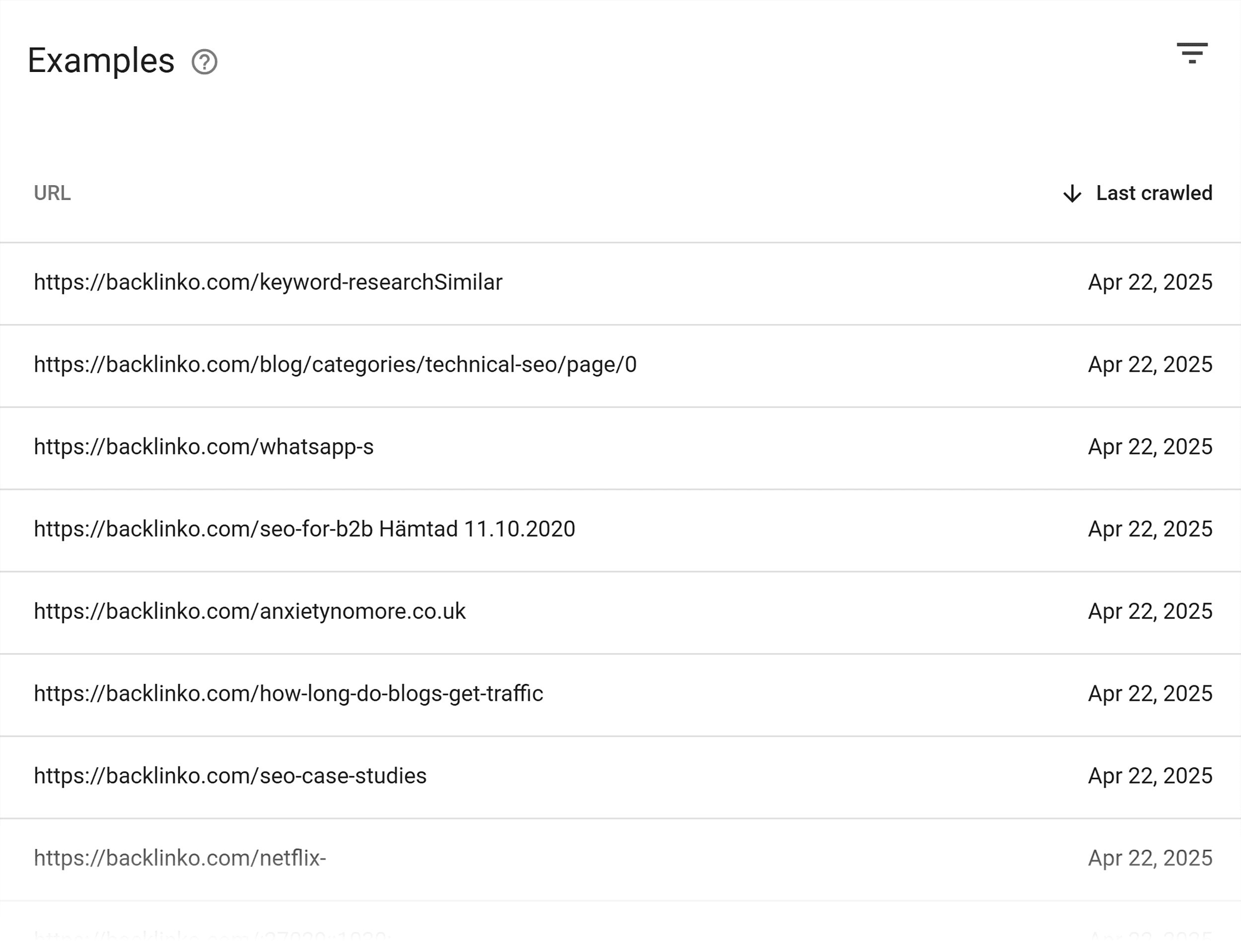 GSC – Indexing Pages – Not Found GSC – Indexing Pages – Not Found