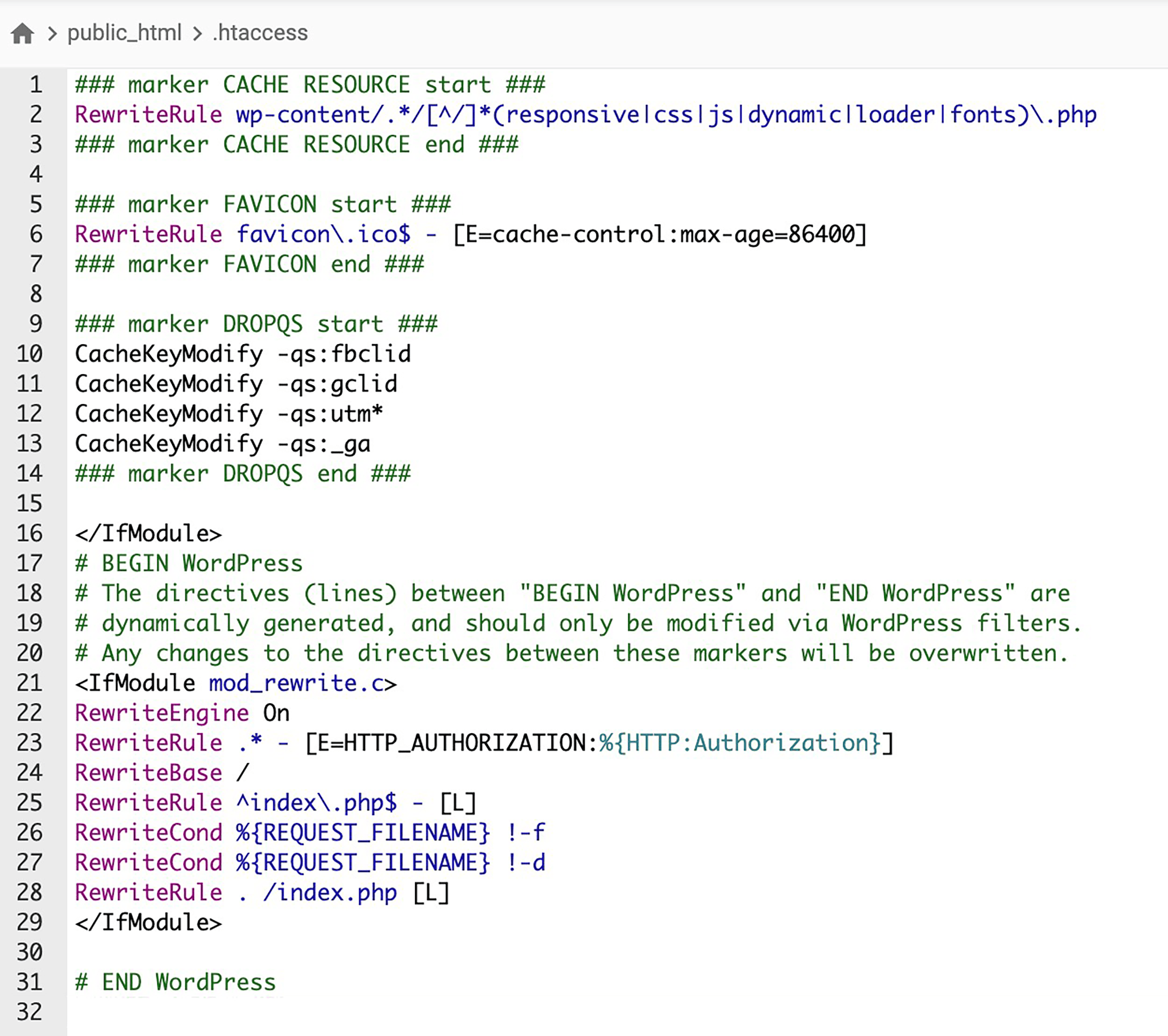 htaccess – File Example htaccess – File Example